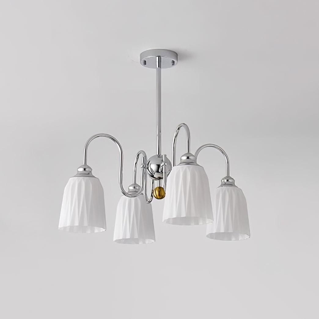 Bauhaus Pleated Chandelier - Lumpaz