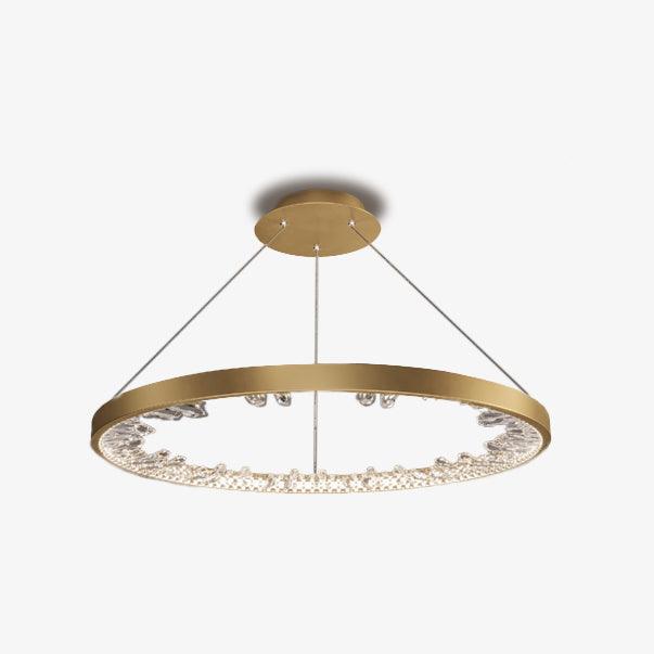 Luxury Circle Crystal Chandelier - Lumpaz