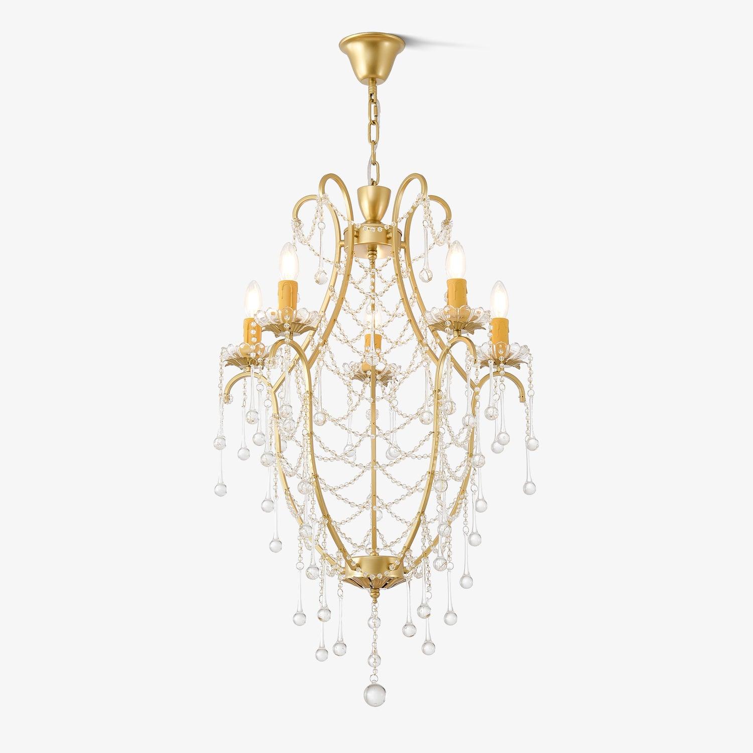 Crystal Birdcage Chandelier - Lumpaz