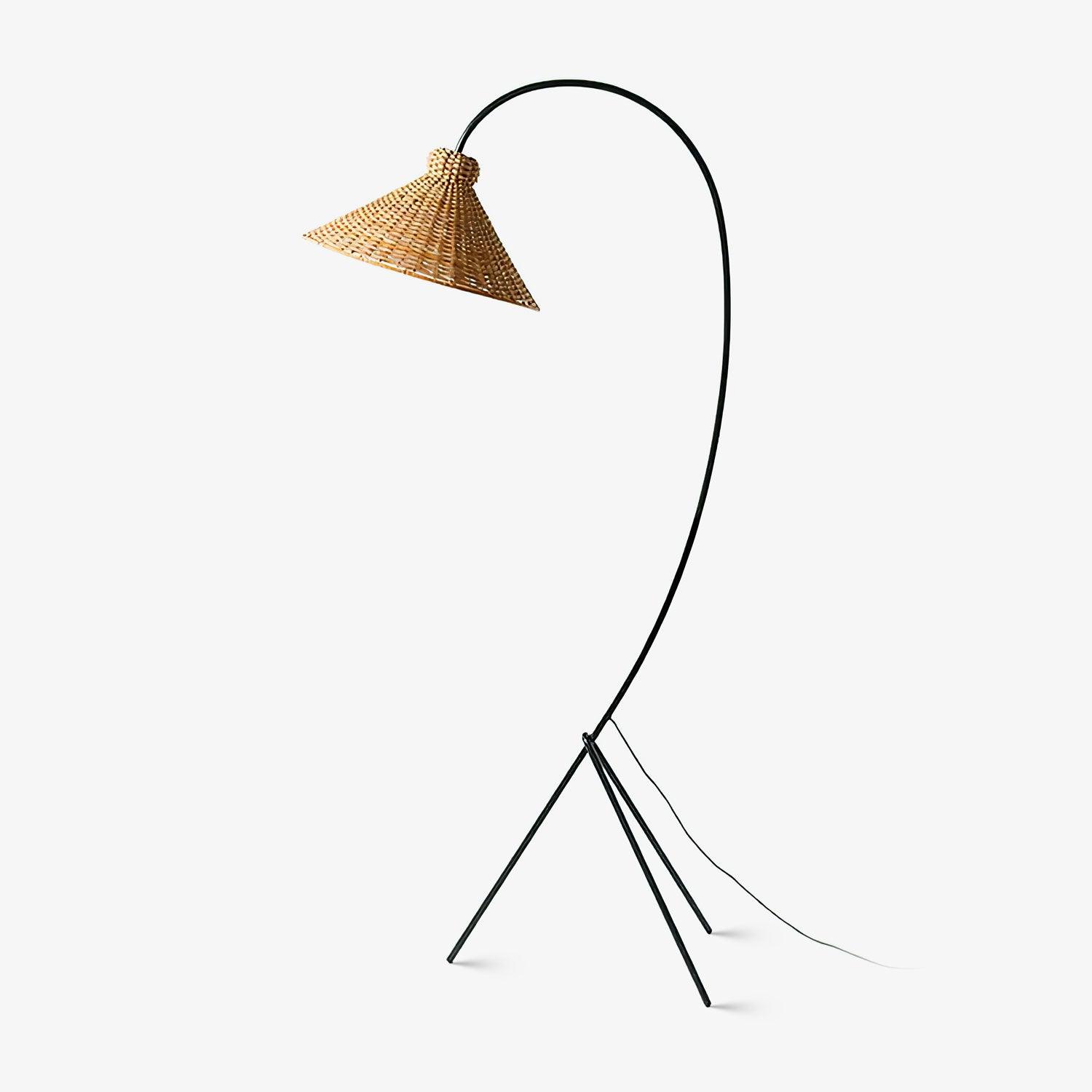 Tana Woven Floor Lamp - Lumpaz