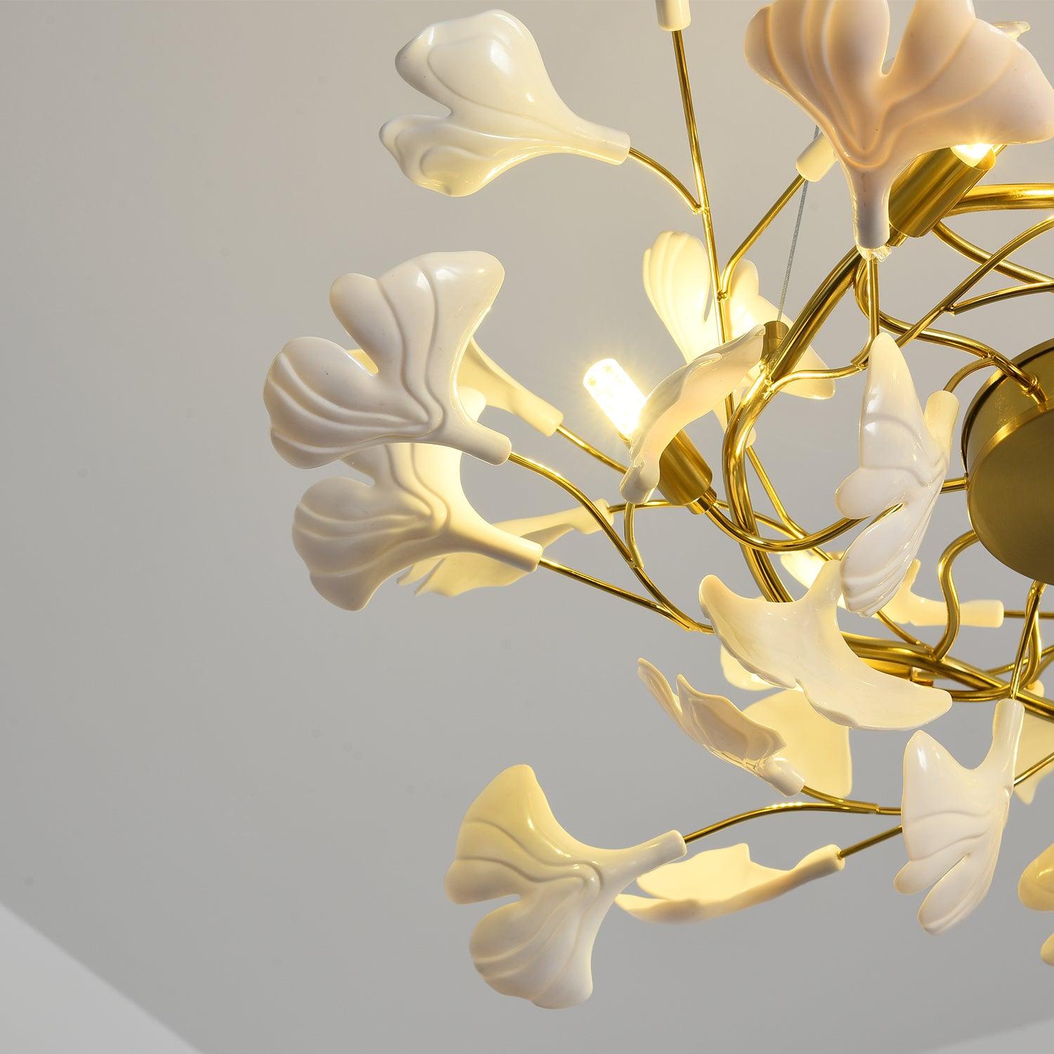 Gingko Chandelier L - Lumpaz