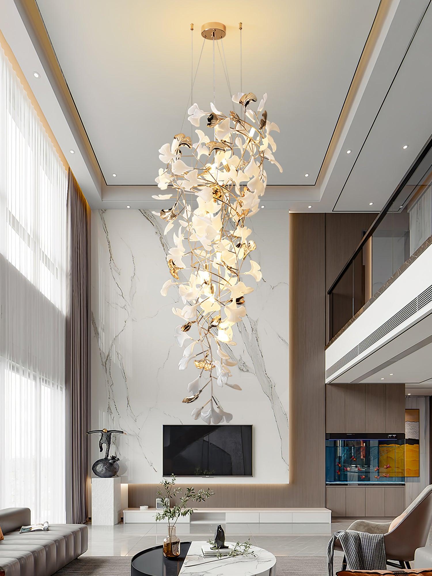 Gingko Ojo Chandelier - Lumpaz