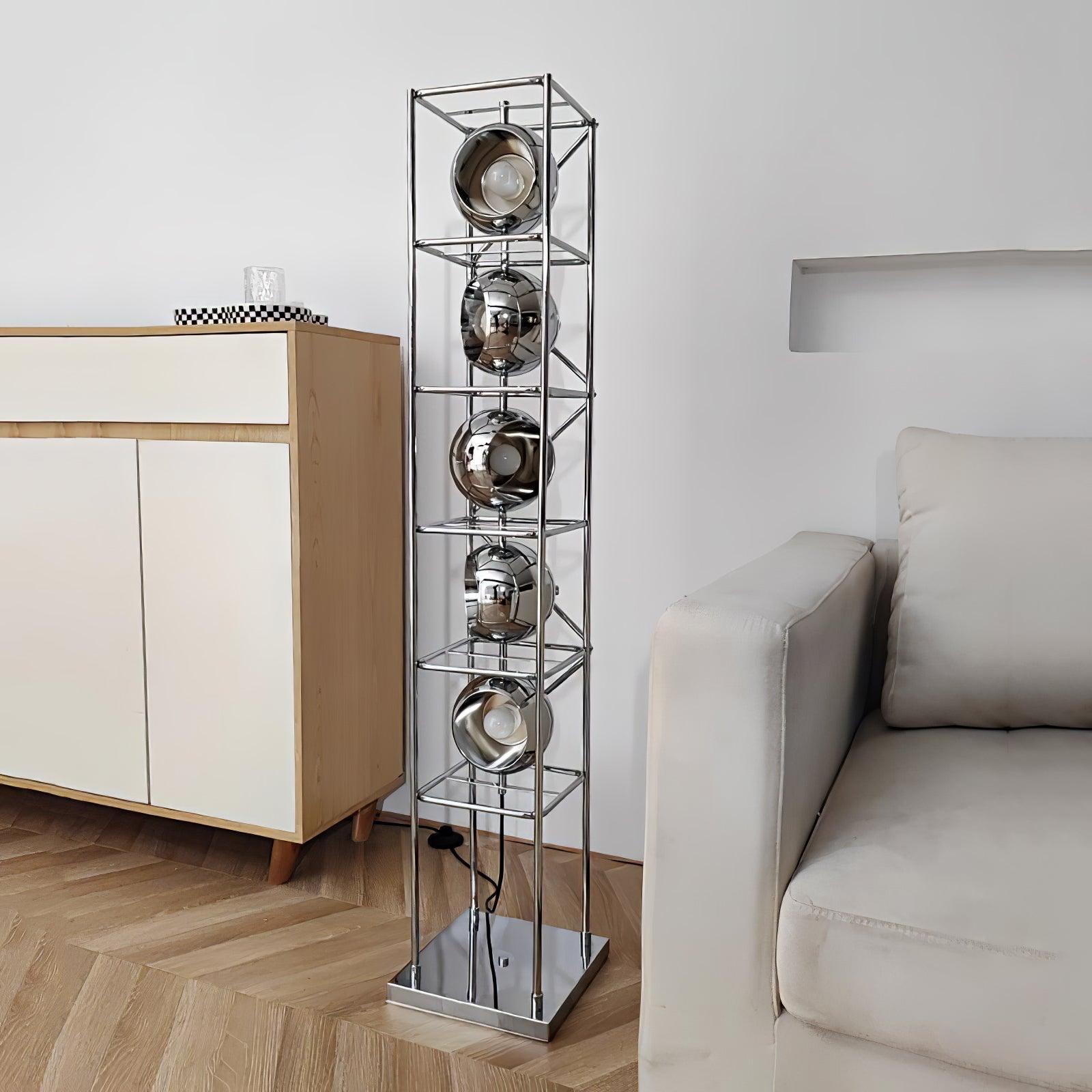 Tower of Spheres Floor Lamp - Lumpaz