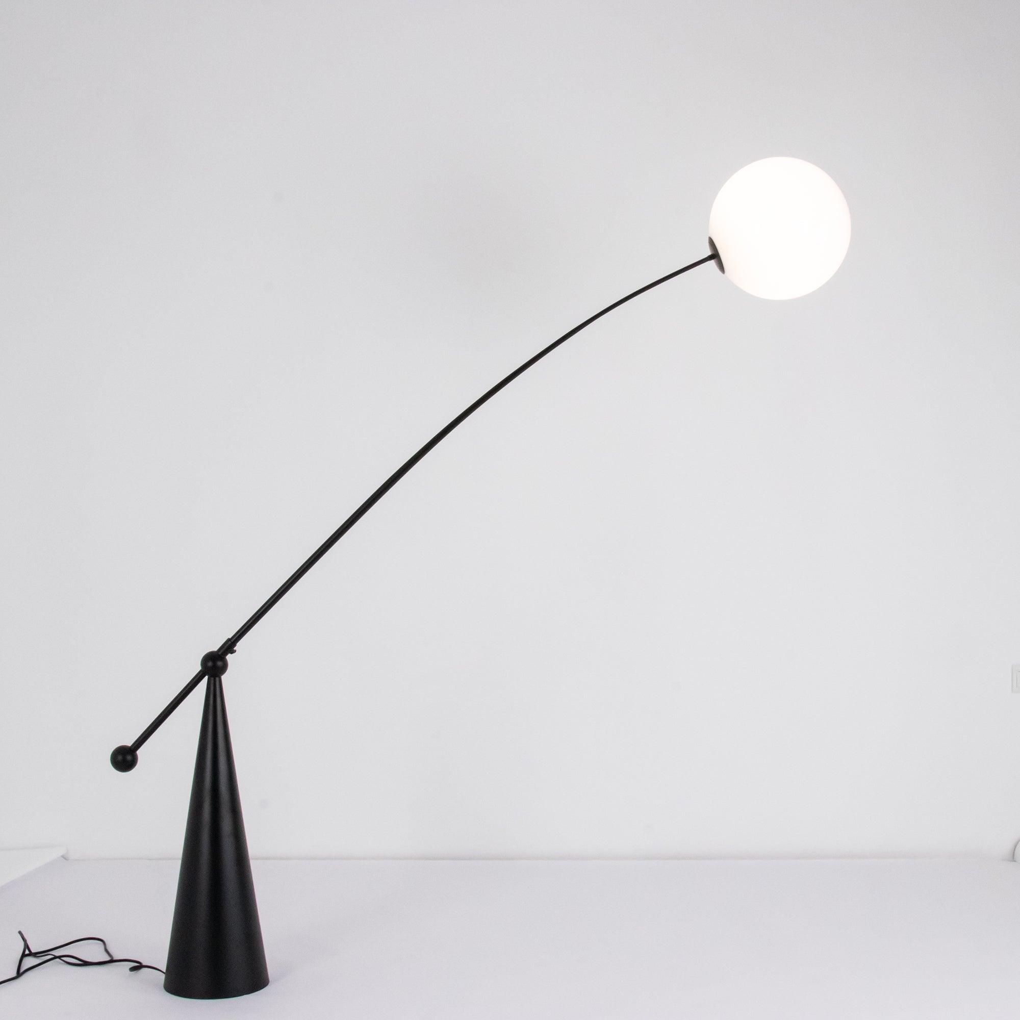Opal Arc Floor Lamp - Lumpaz