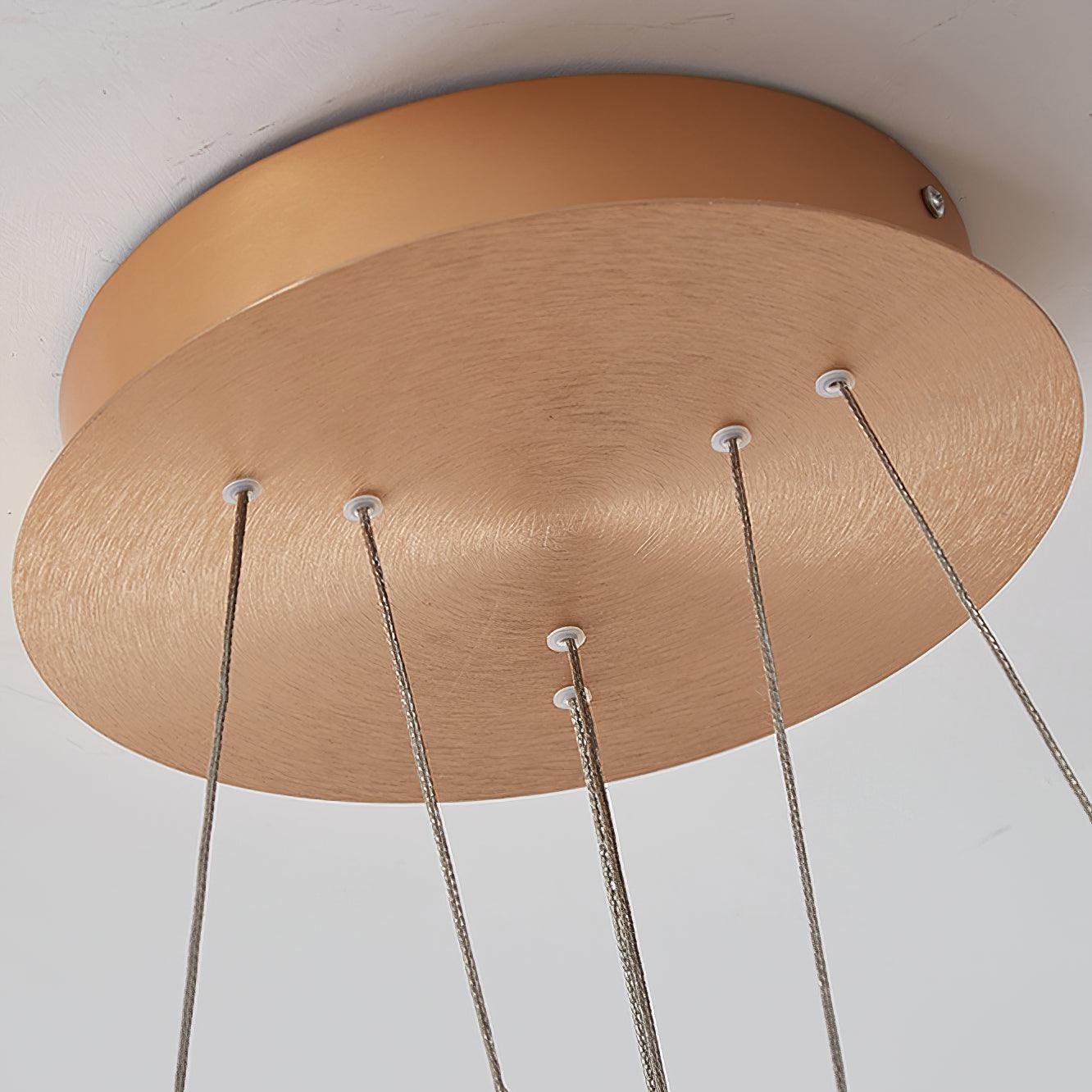 Circular LED Chandelier - Lumpaz