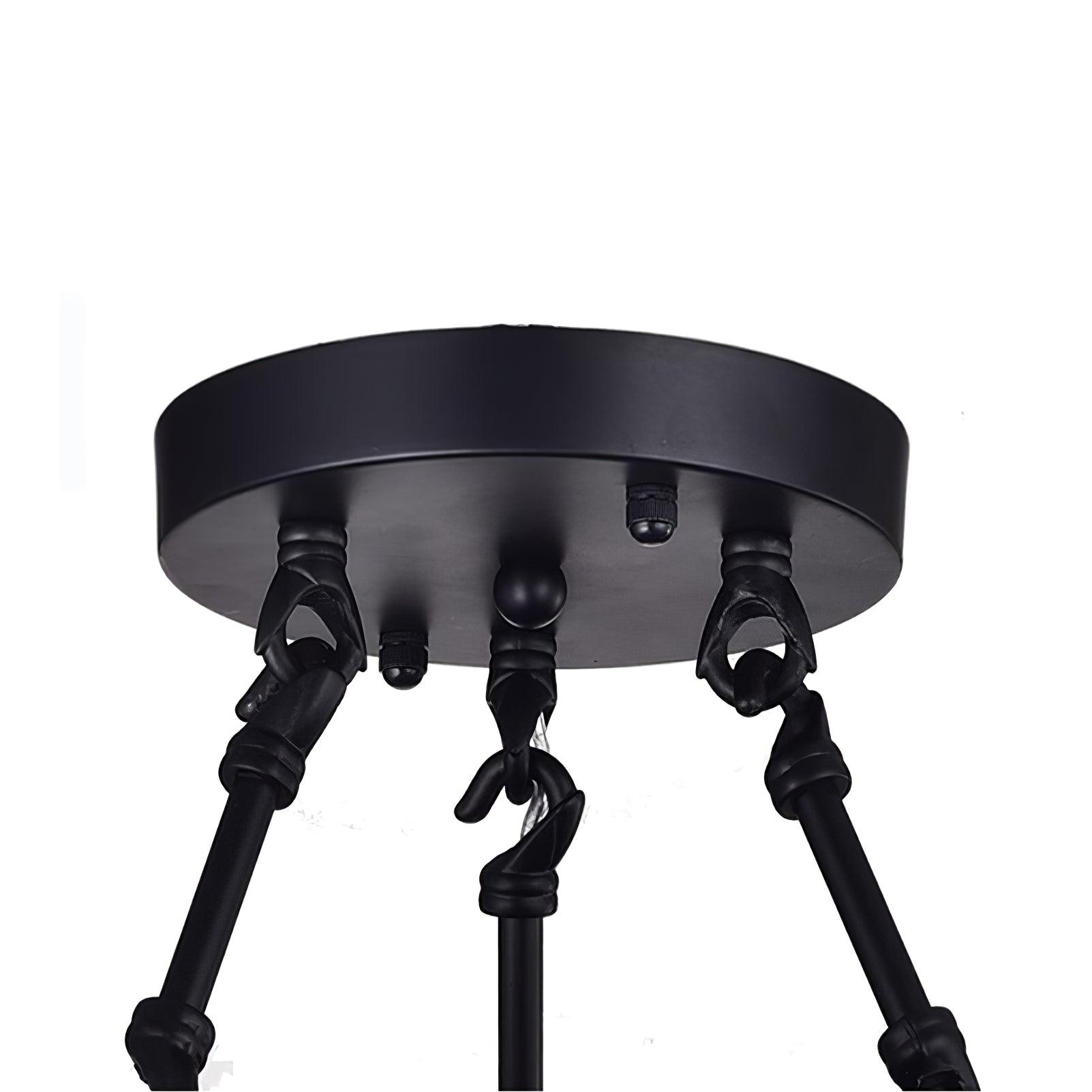 Unique Tiered Crystal Chandelier - Lumpaz