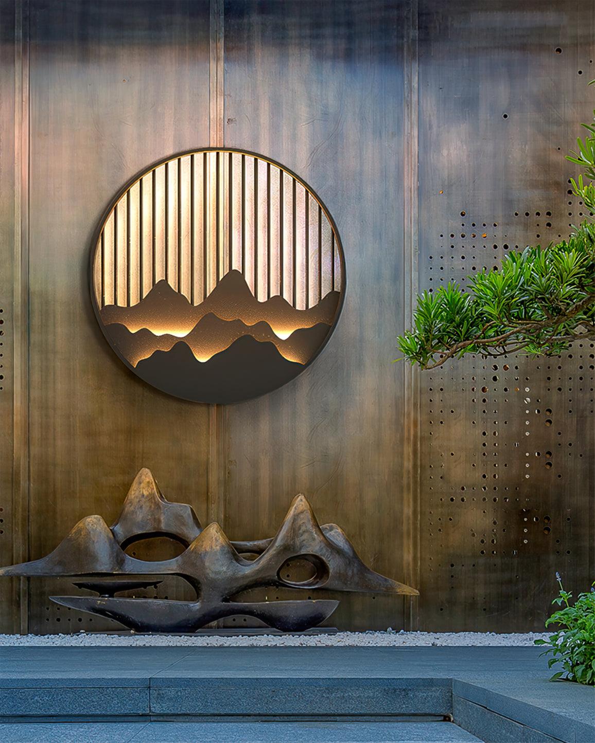 Mountain Outdoor Wall Lamp - Lumpaz