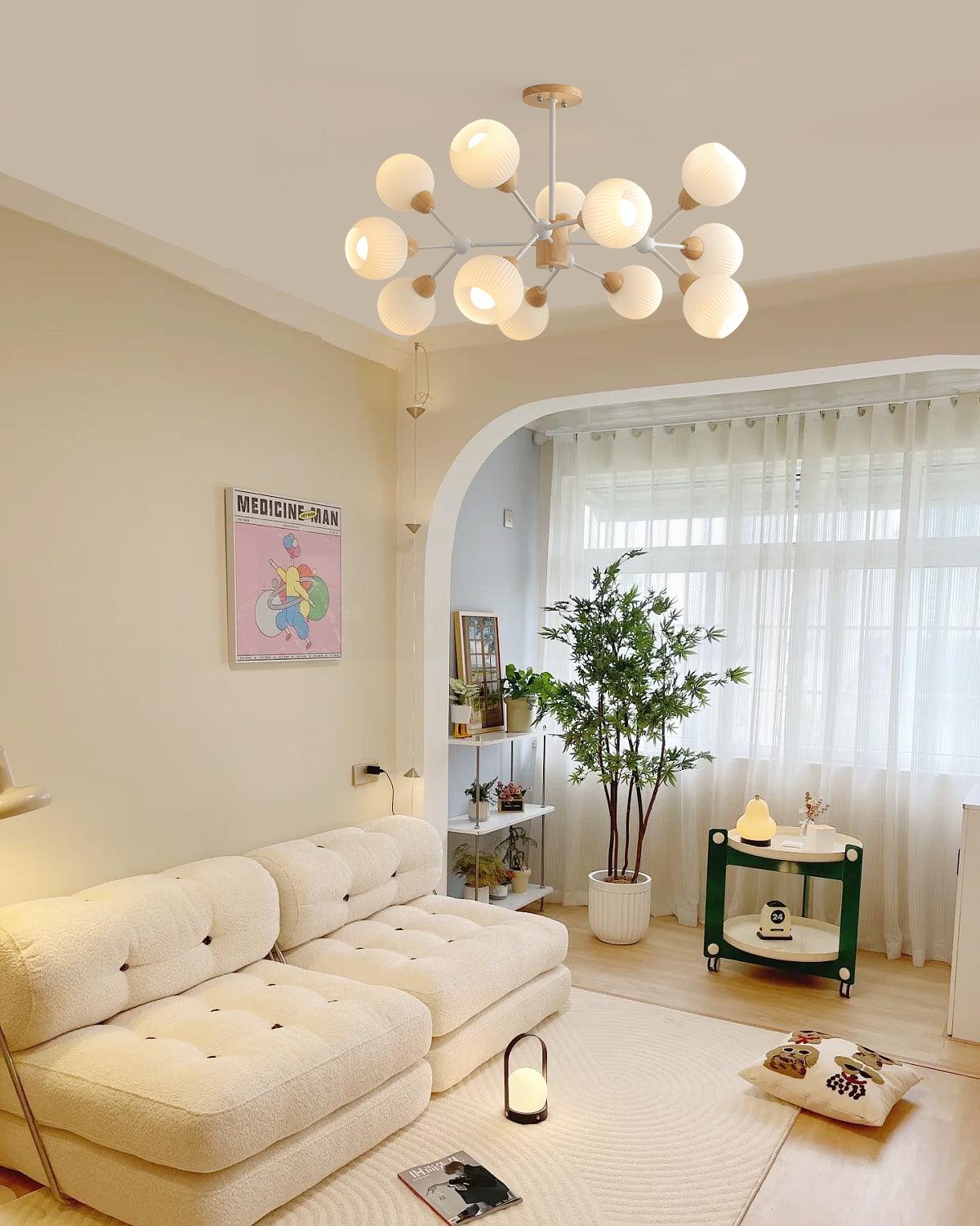 Shpehp Wood Chandelier - Lumpaz