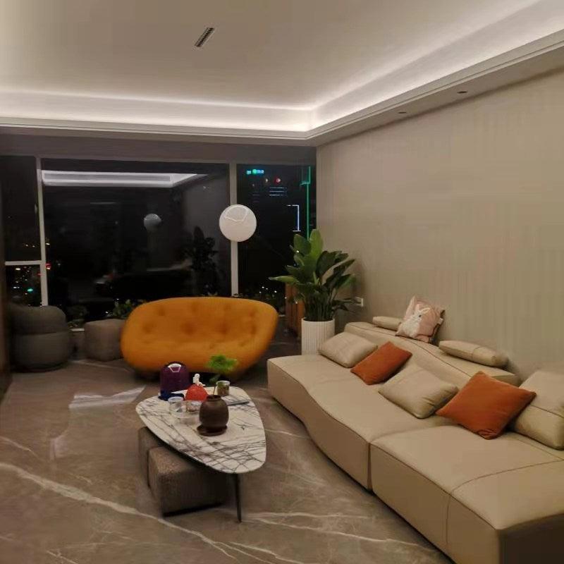 Opal Arc Floor Lamp - Lumpaz