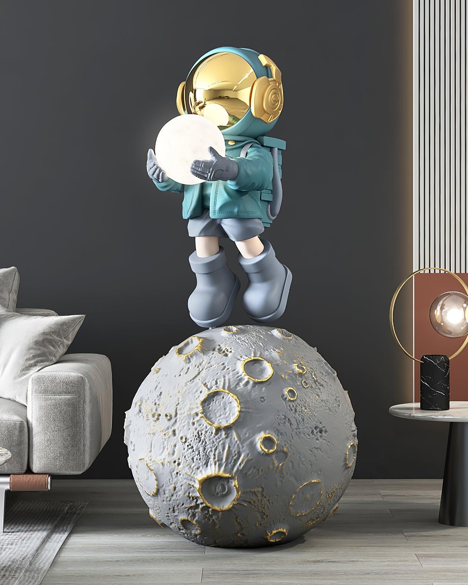 Diver Astronaut Built-in Battery Floor Lamp - Lumpaz