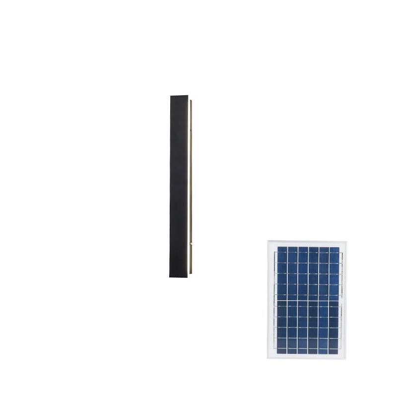 Long Strip Outdoor Sconce Solar Power - Lumpaz