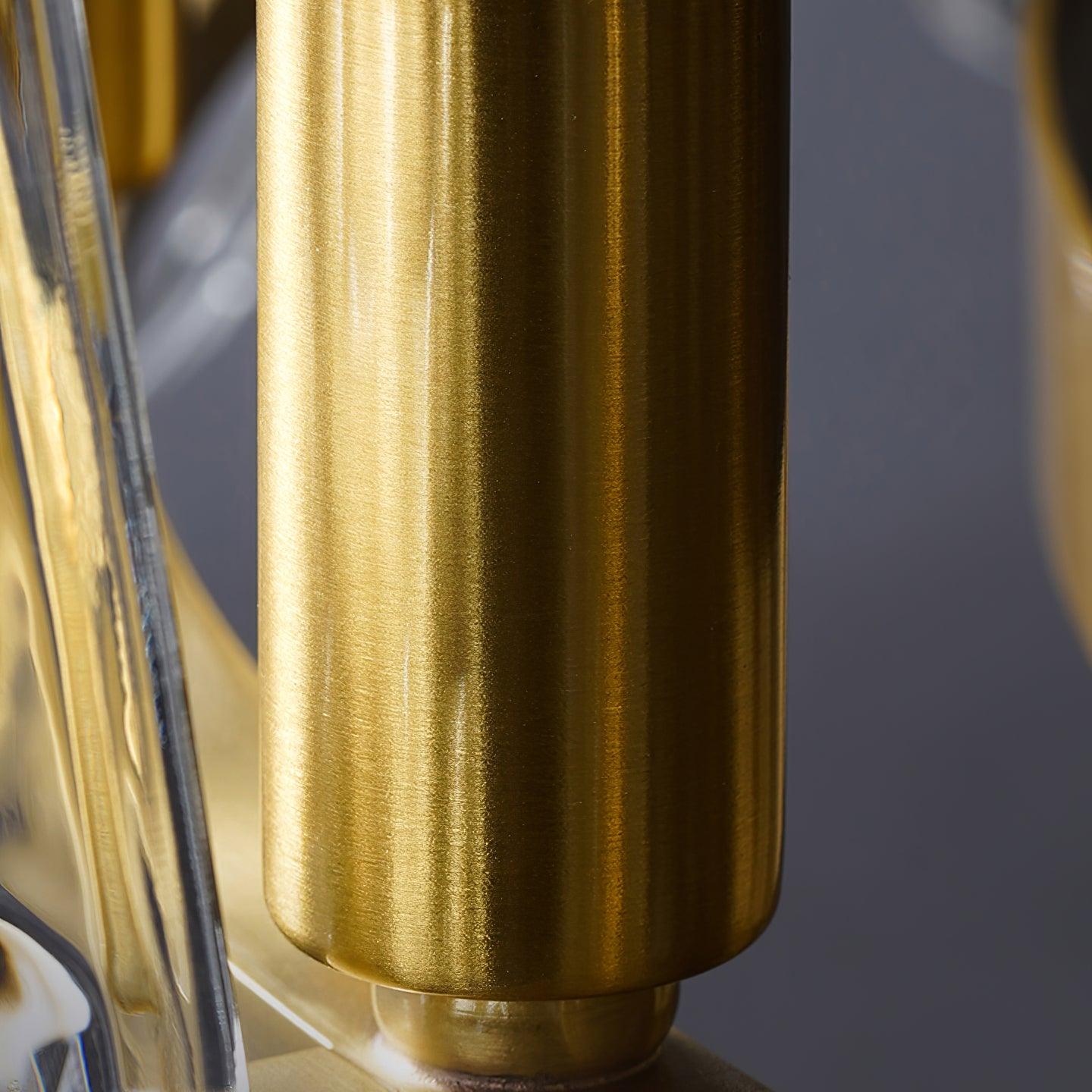 Brass Central Chandelier - Lumpaz