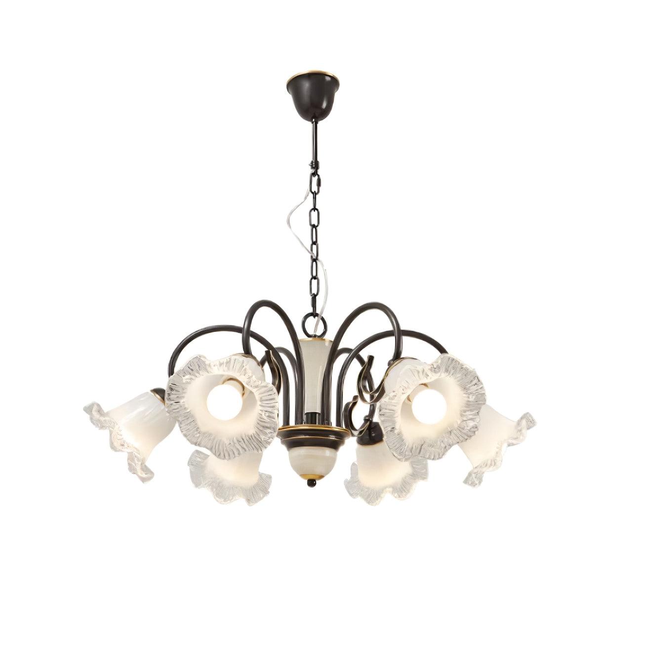 Luce Black Chandelier - Lumpaz