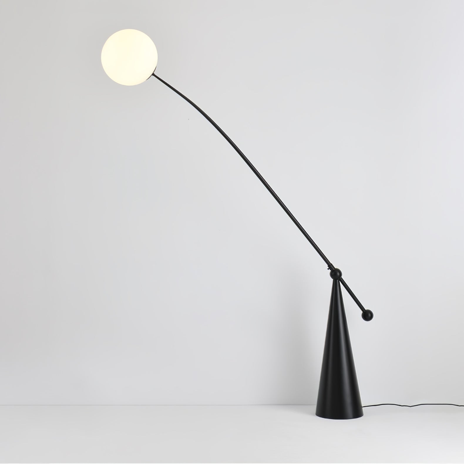 Opal Arc Floor Lamp - Lumpaz
