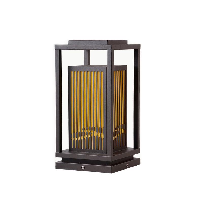 Modern Square Cage Garden Light - Lumpaz
