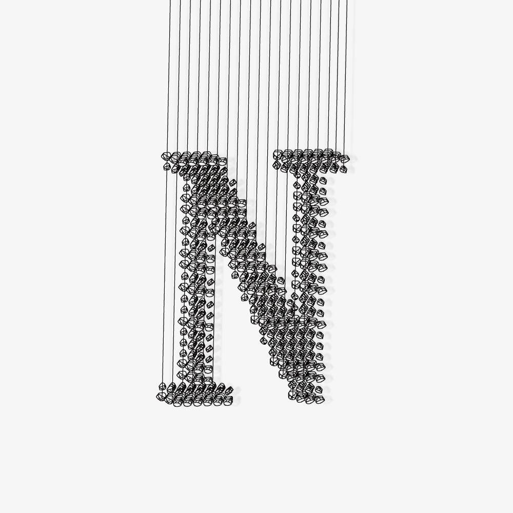 Charcoal Chandeliers N - Lumpaz