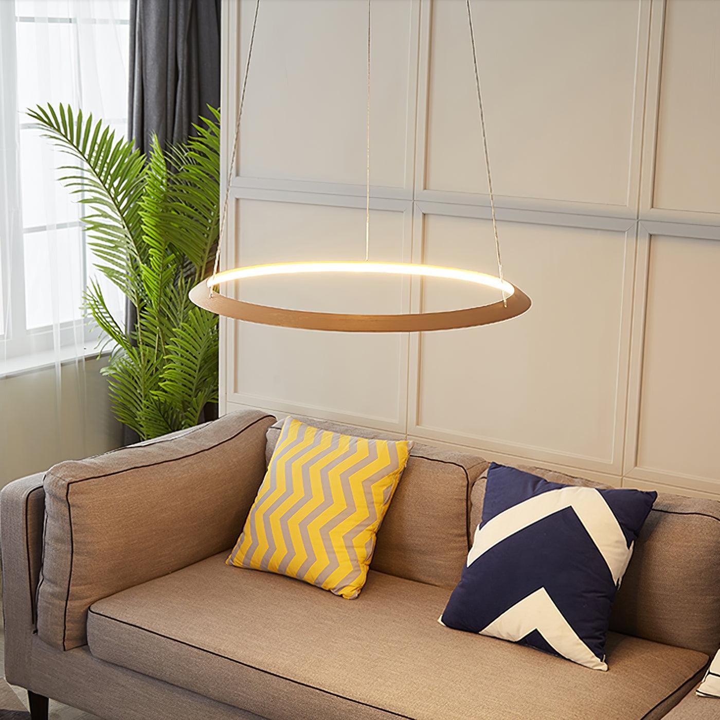 Circular LED Chandelier - Lumpaz