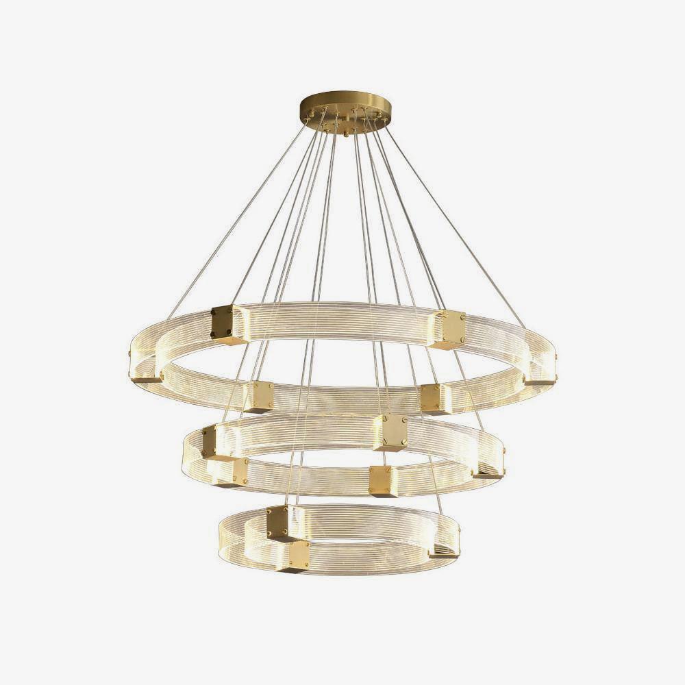 Parallel LED Chandelier - Lumpaz