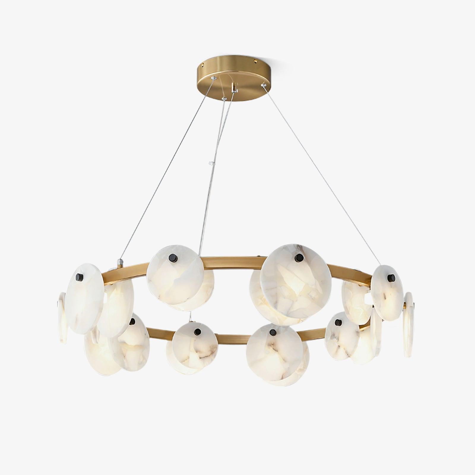 Trinidad Alabaster Chandelier - Lumpaz