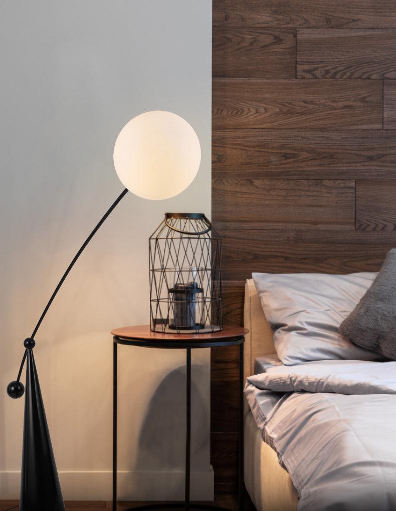 Opal Arc Floor Lamp - Lumpaz