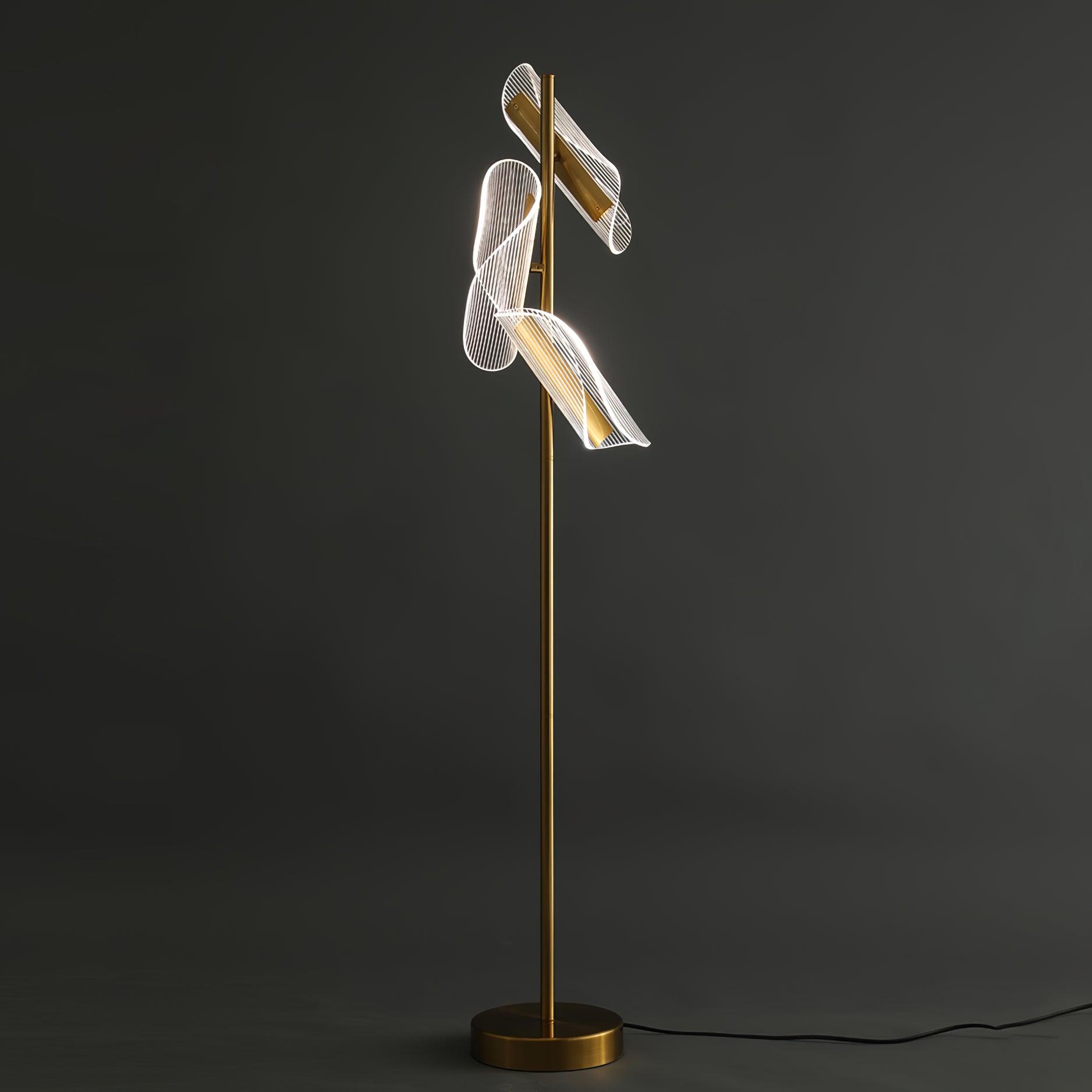 Flame Floor Lamp - Lumpaz