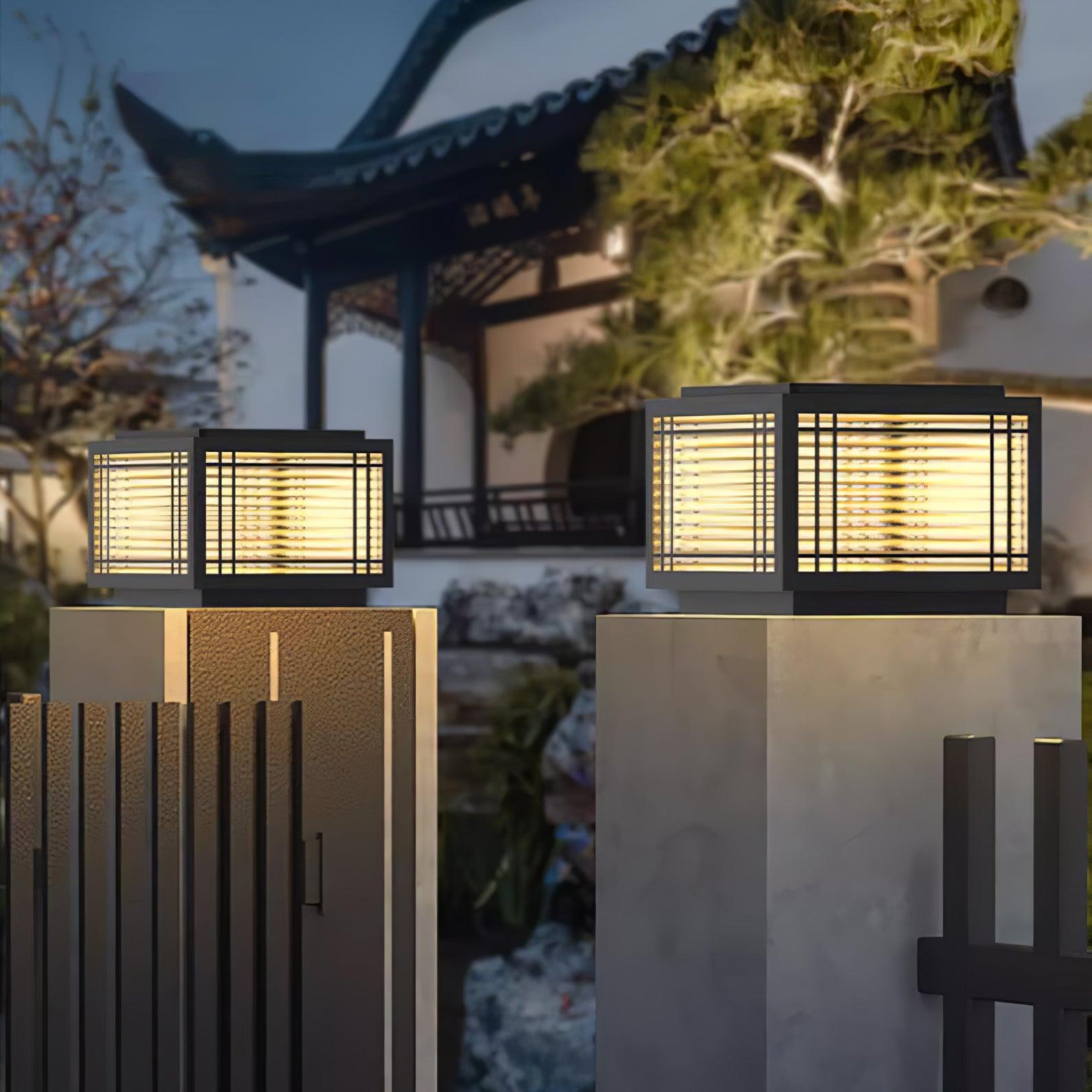 Deck Solar Outdoor Post Light - Lumpaz