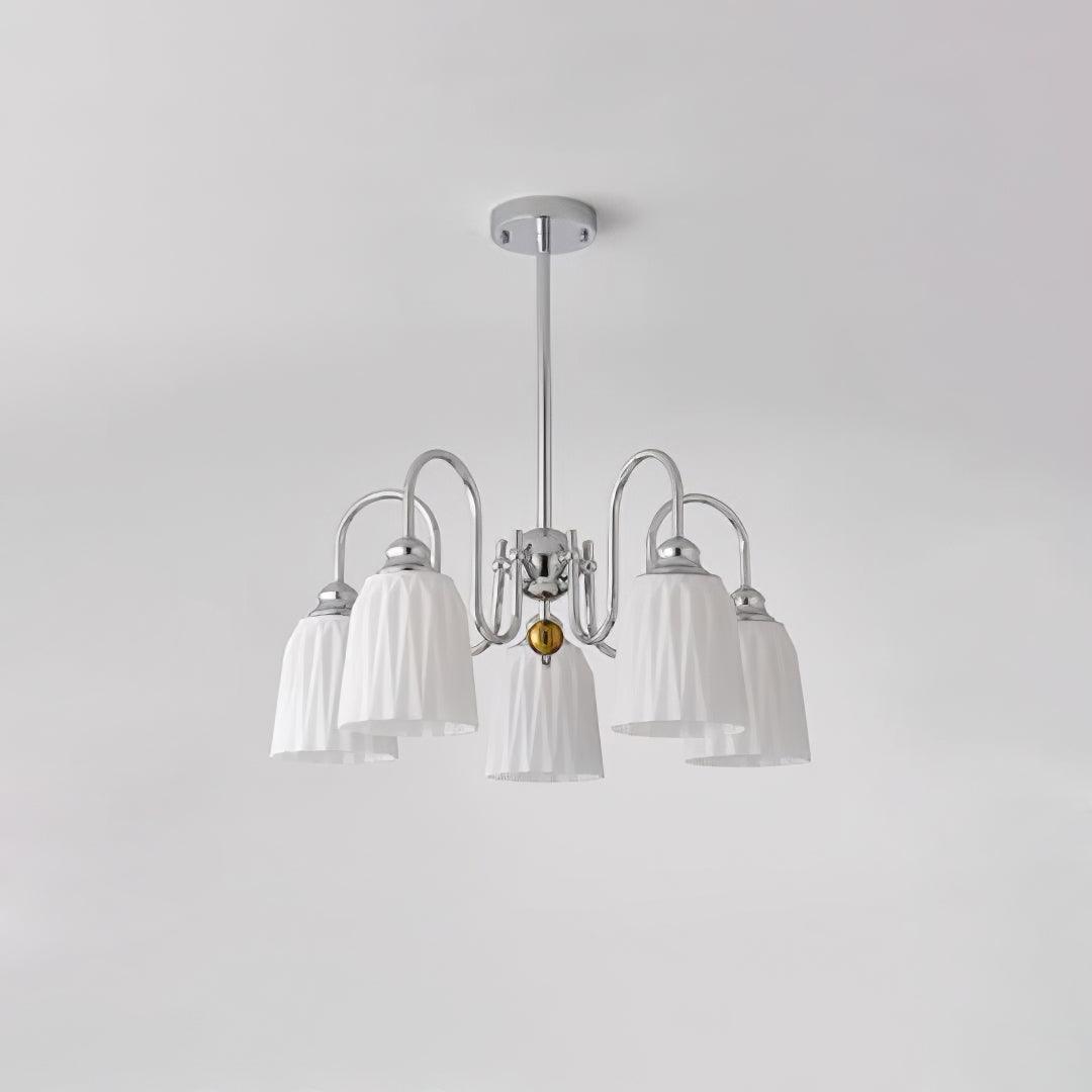 Bauhaus Pleated Chandelier - Lumpaz