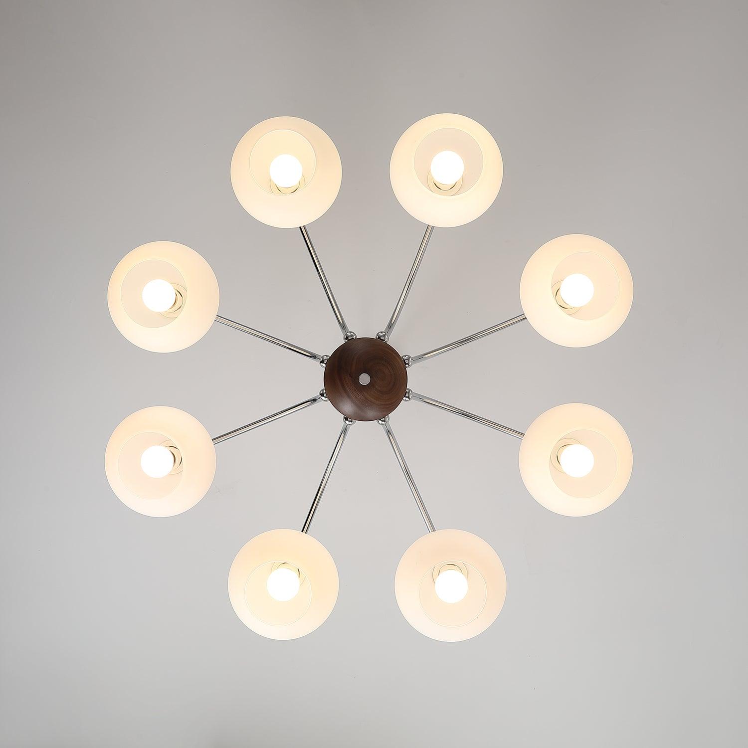 Noir Larenta Chandelier - Lumpaz