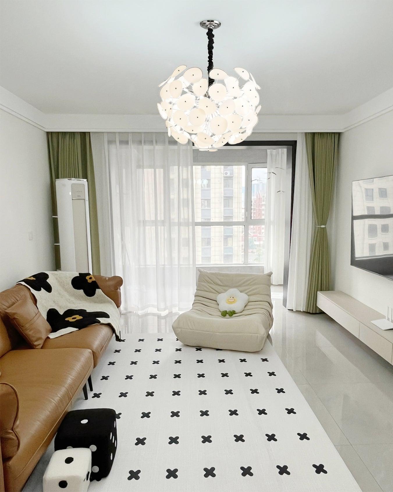 Poppy Glass Chandelier - Lumpaz