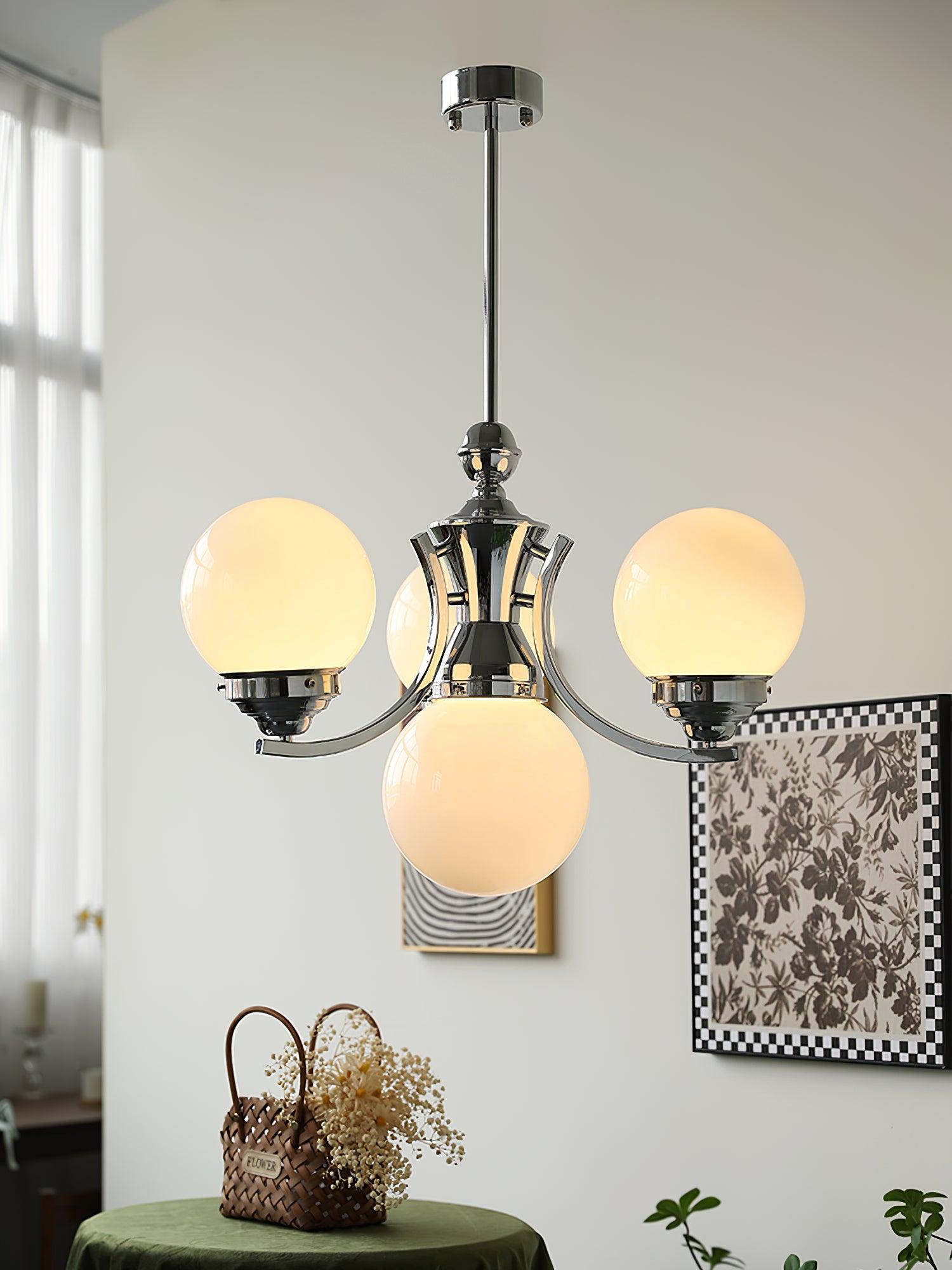 Dewdrop Globe Chandelier - Lumpaz