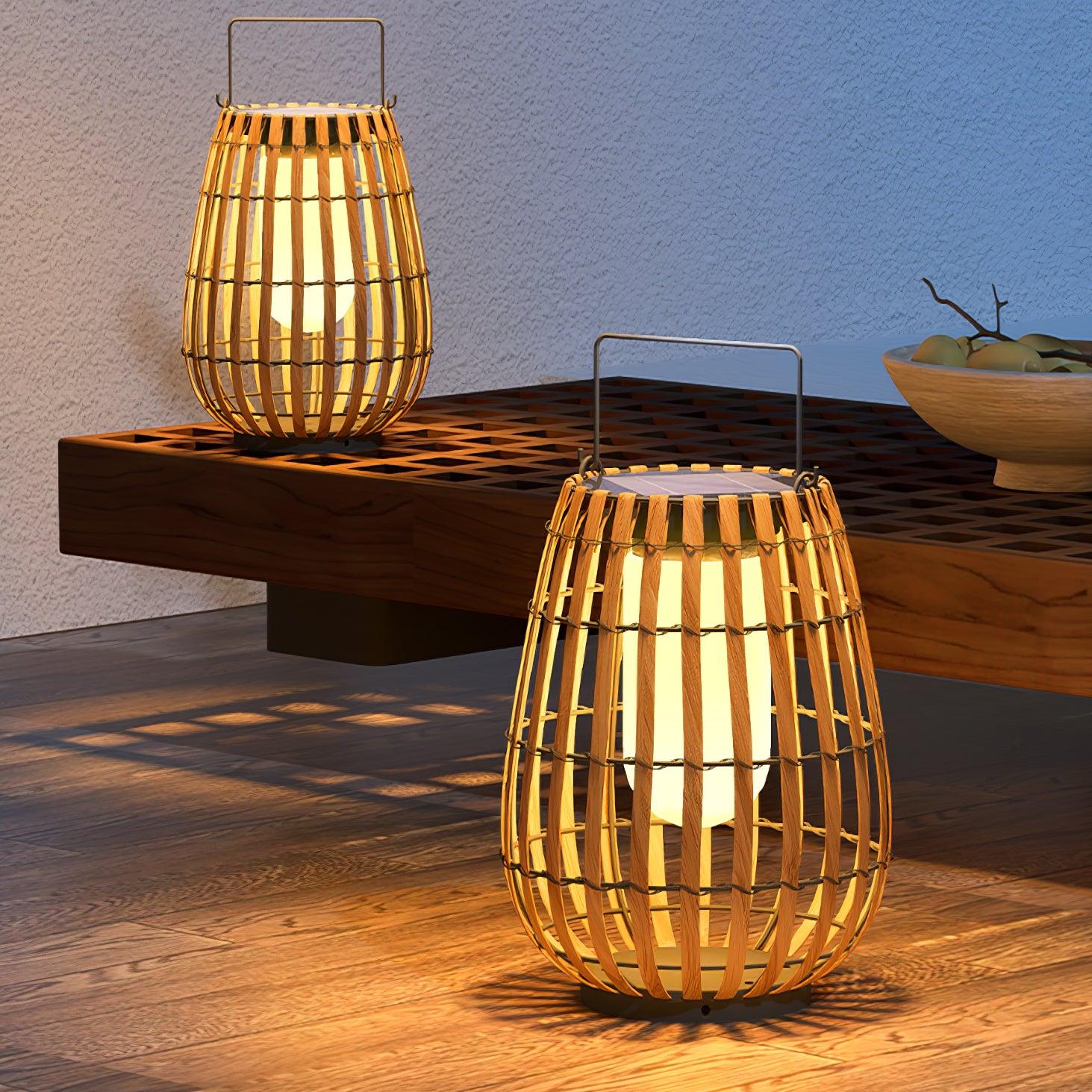 Tropic Braid Lantern Outdoor Lamp - Lumpaz
