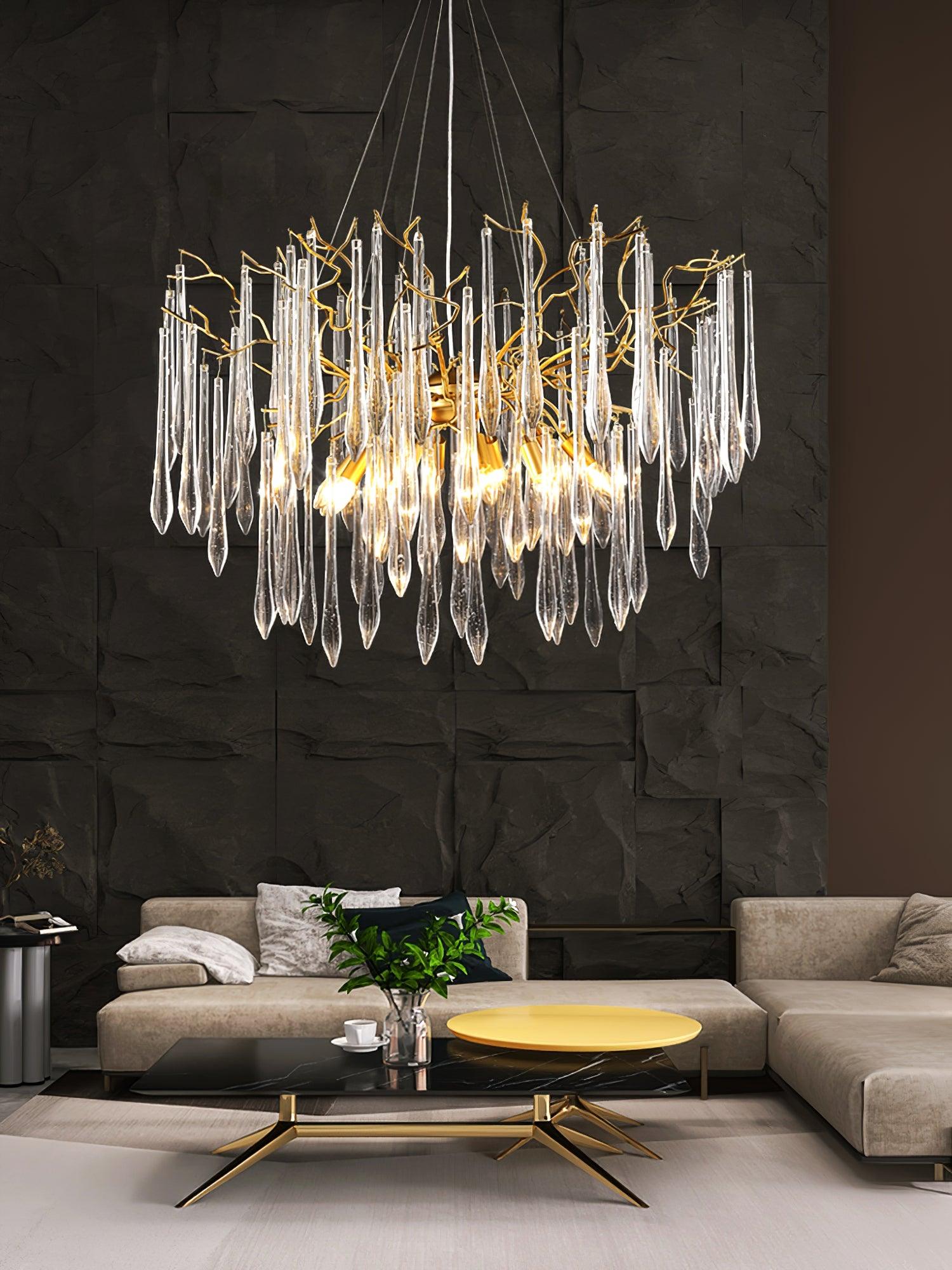 Aqua Funnel Chandelier - Lumpaz