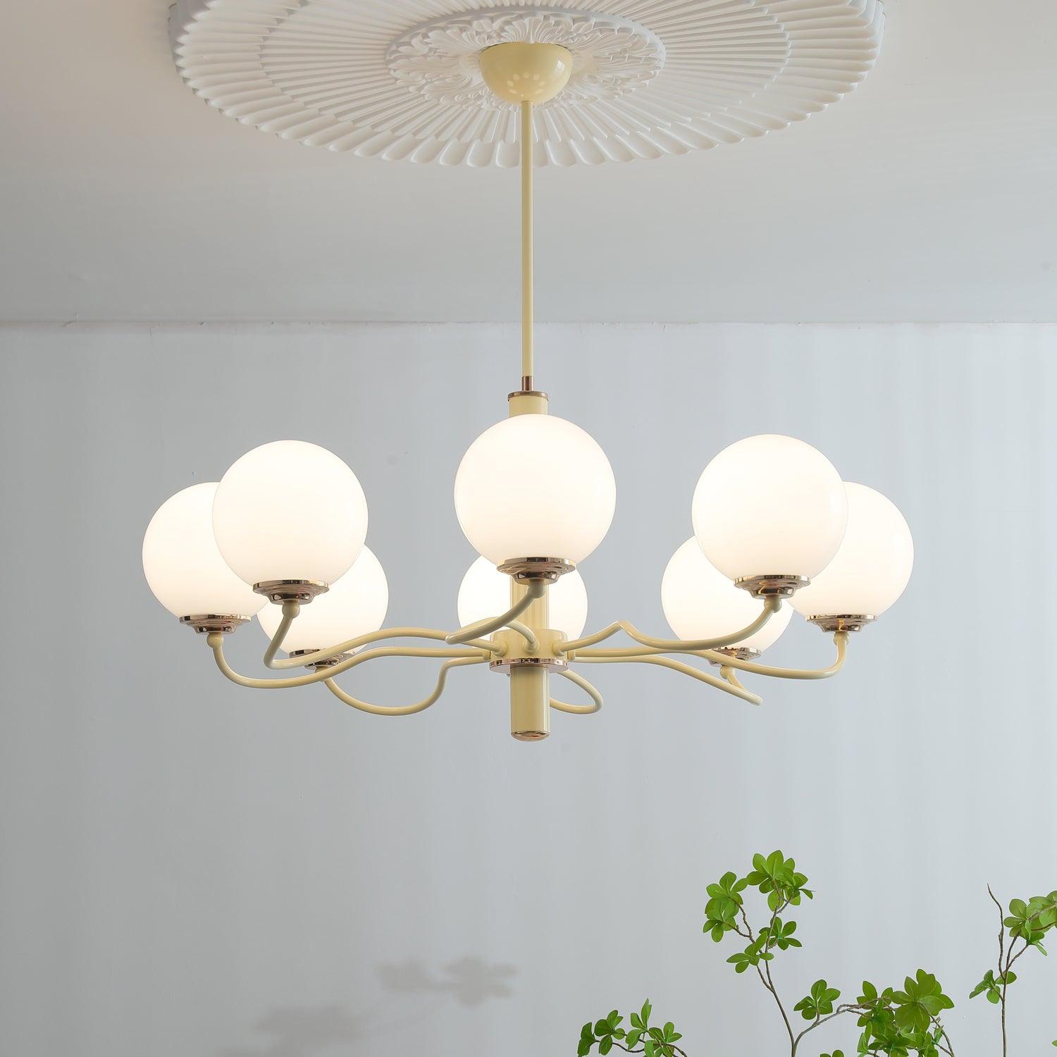 Radiant Globe Chandelier - Lumpaz