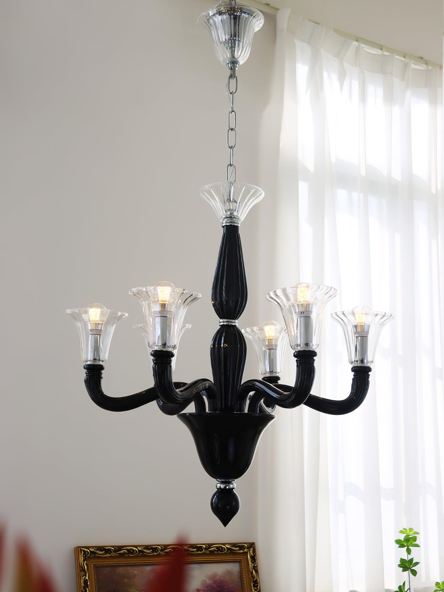 Murano Candle Chandelier - Lumpaz