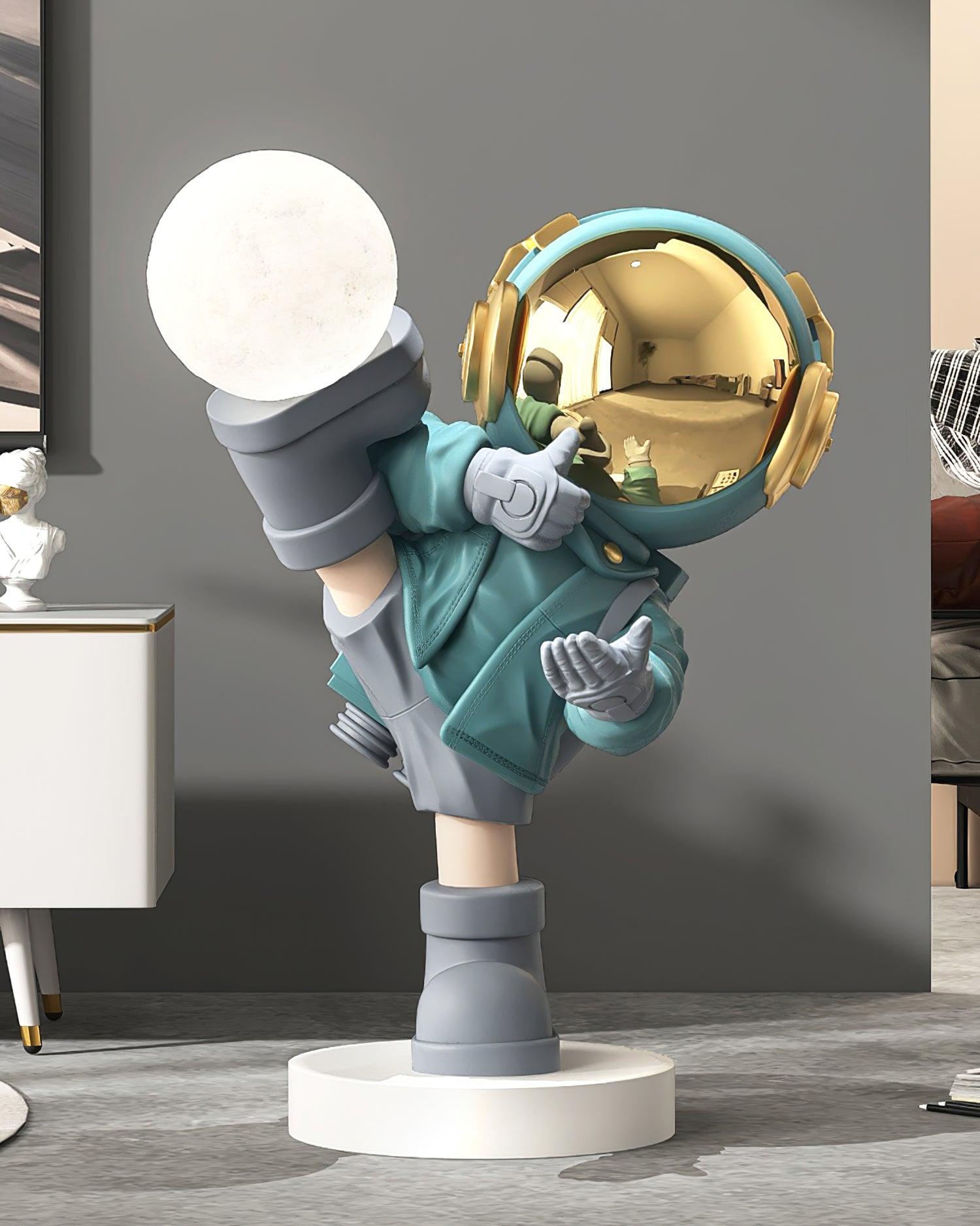 Effort Astronaut Built-in Battery Floor Lamp - Lumpaz
