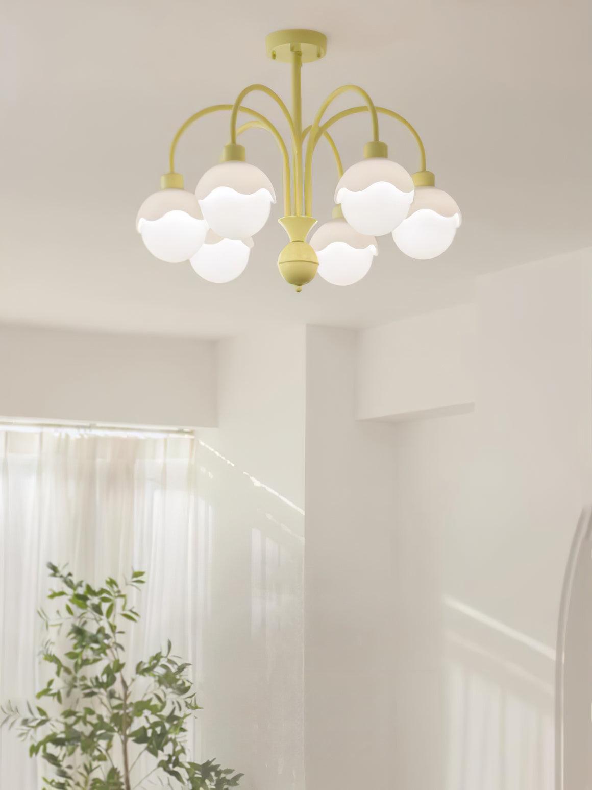 Creamy Lychee Matcha Chandelier - Lumpaz