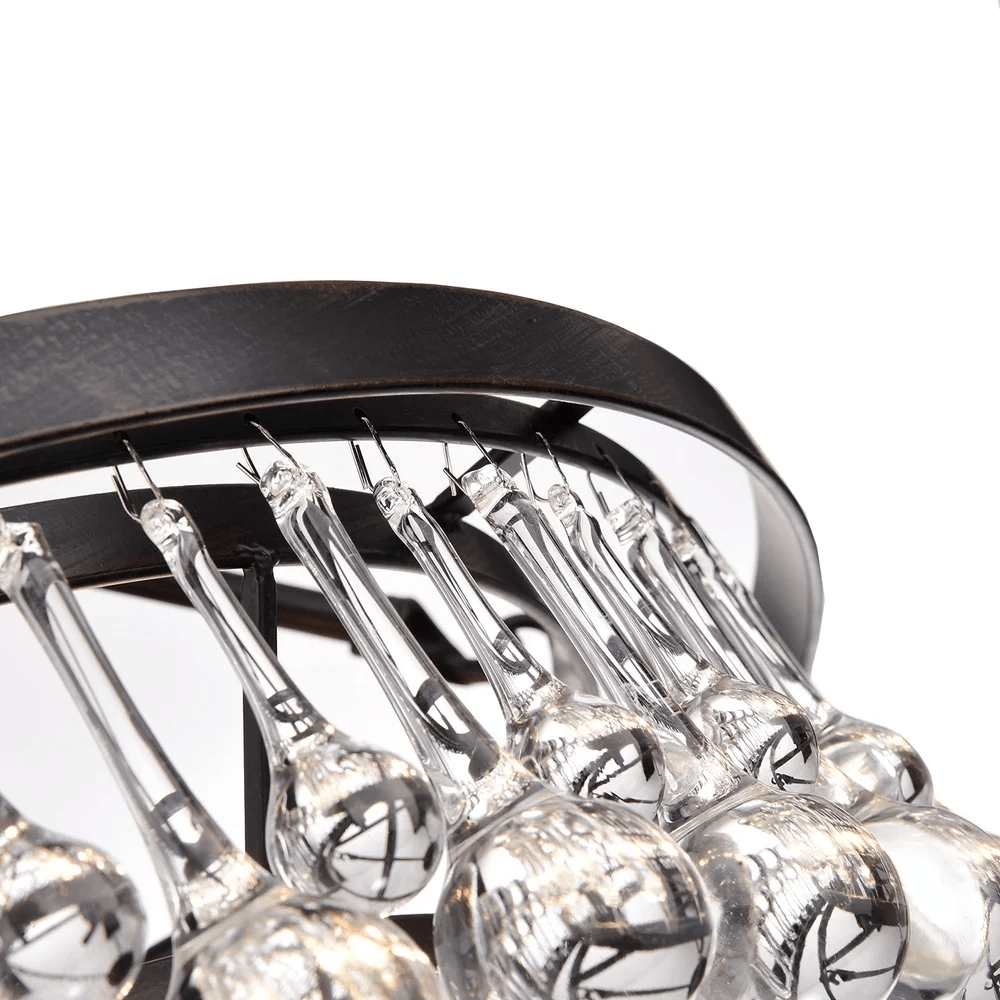 Unique Tiered Crystal Chandelier - Lumpaz