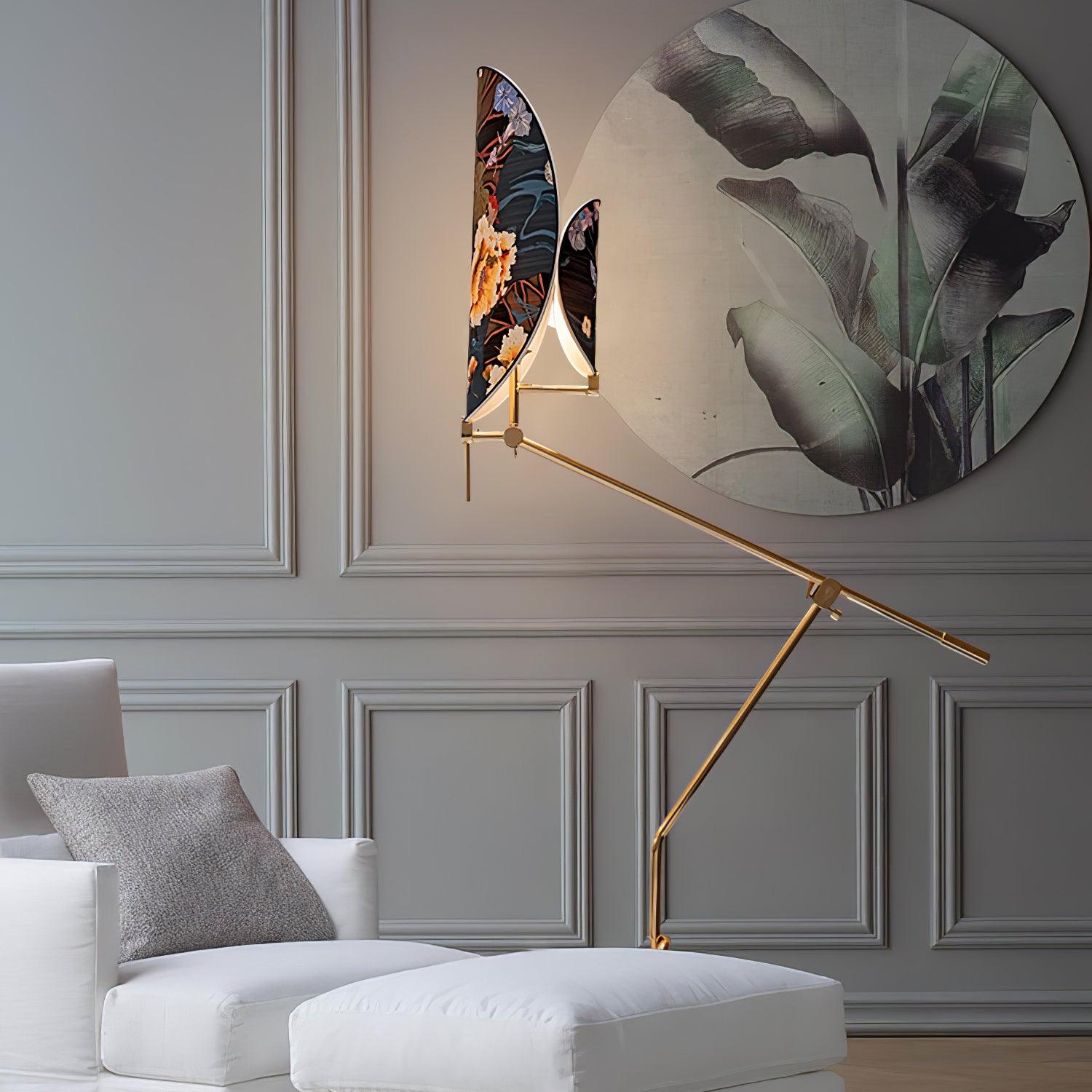 Floral Nocturne Floor Lamp - Lumpaz