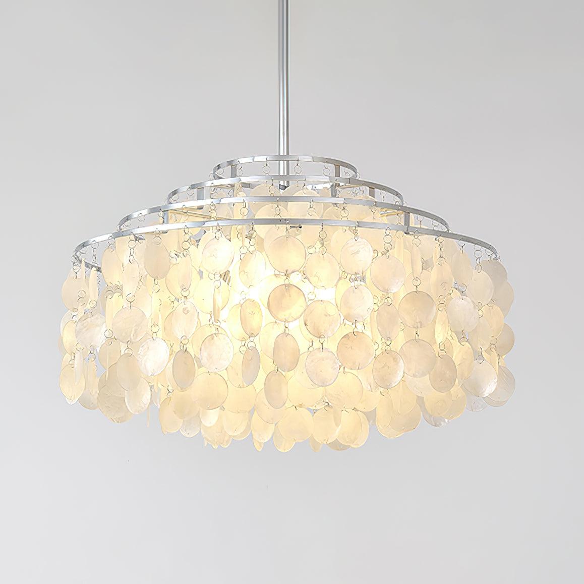 Round Shell Chandelier B - Lumpaz