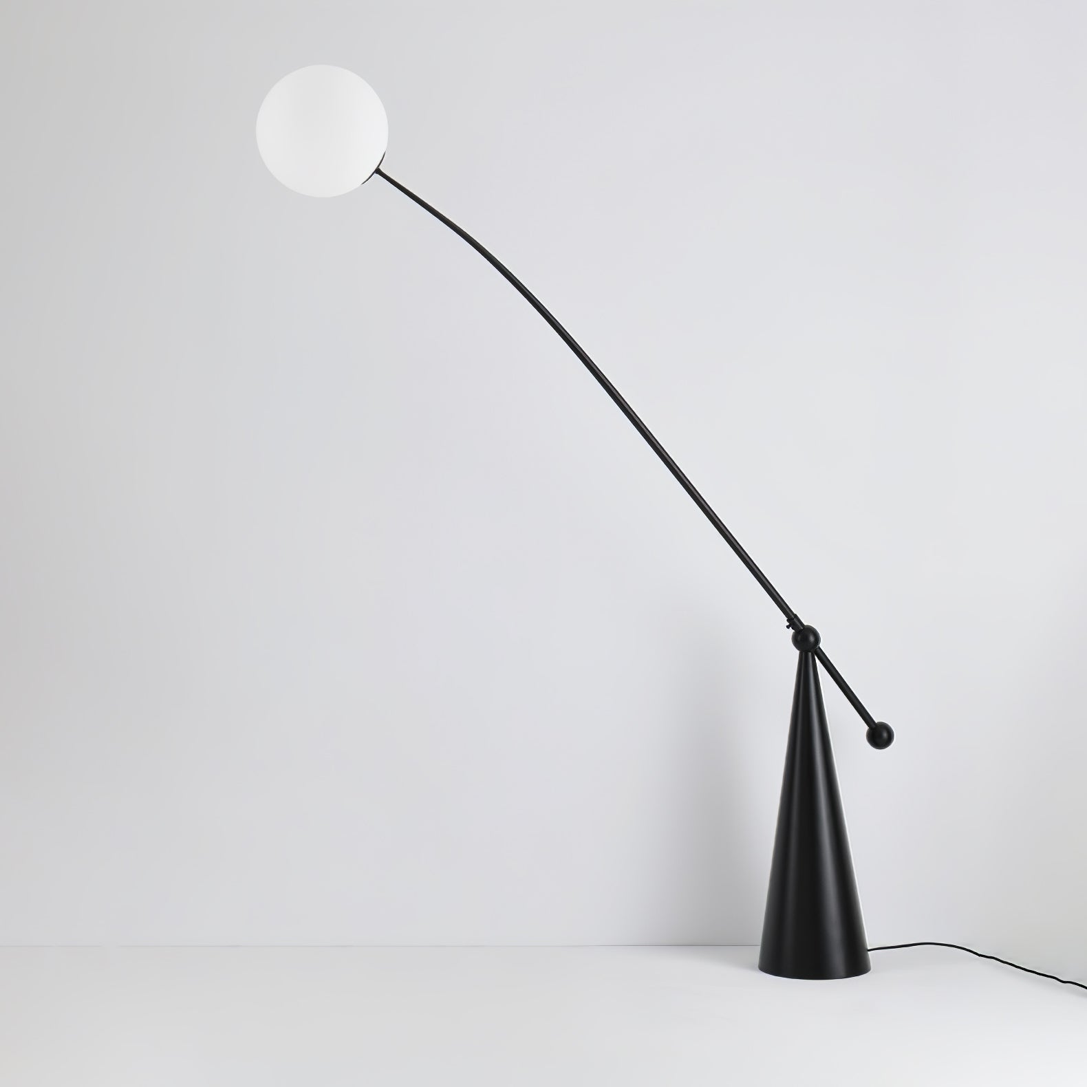 Opal Arc Floor Lamp - Lumpaz