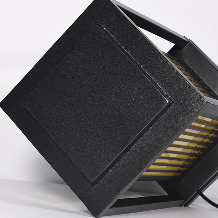 Modern Square Cage Garden Light - Lumpaz