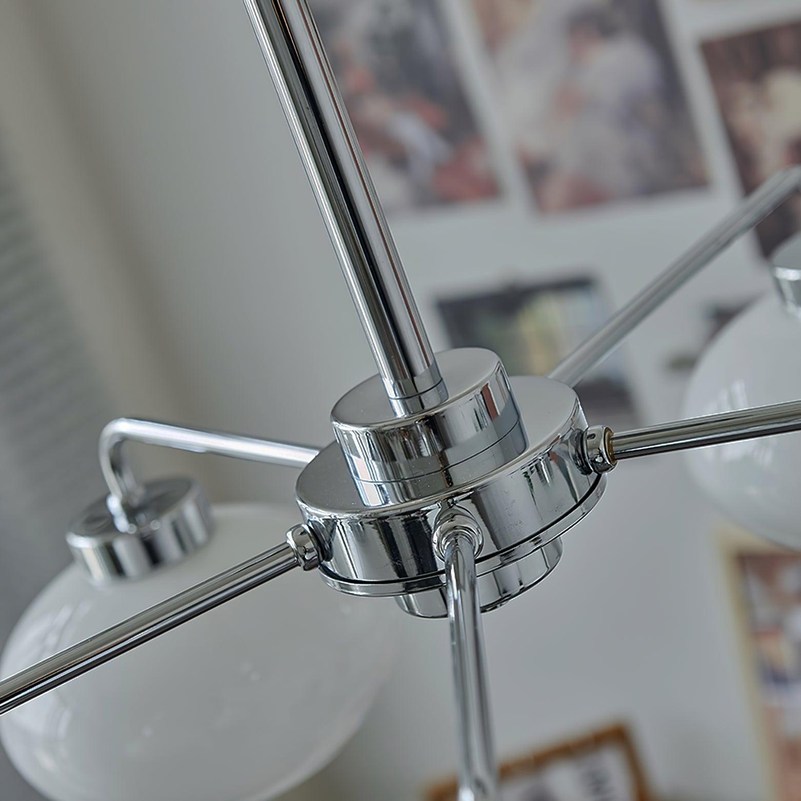 Oval Persimmon Chandelier - Lumpaz