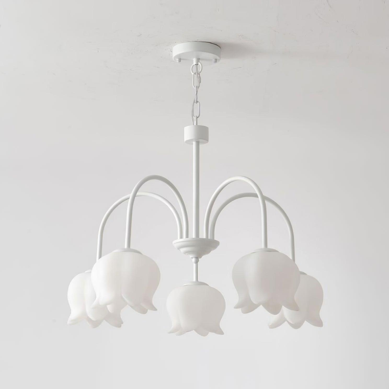 Curved Arm Bell Chandelier - Lumpaz