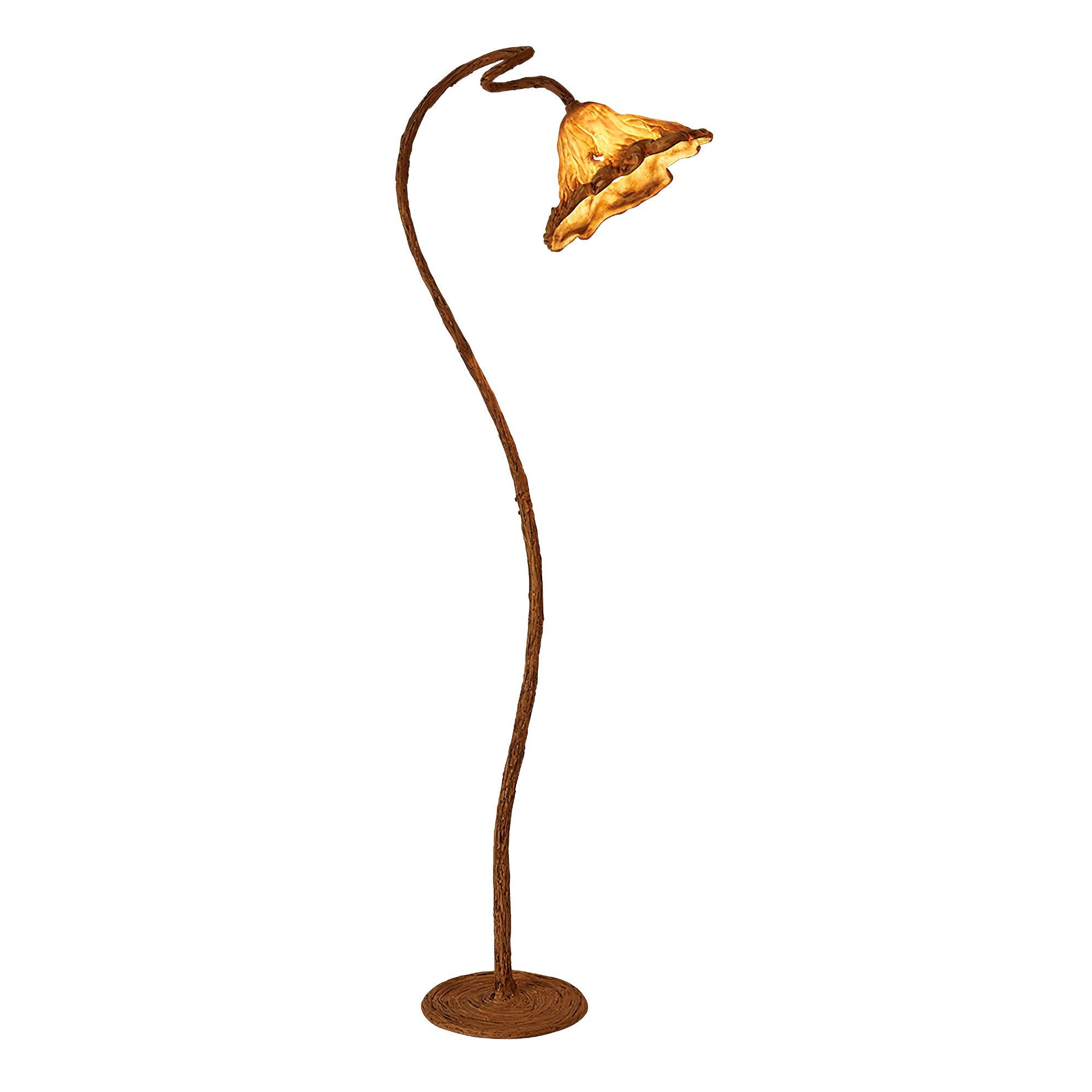 Artistic Lotus Leaf Floor Lamp - Lumpaz