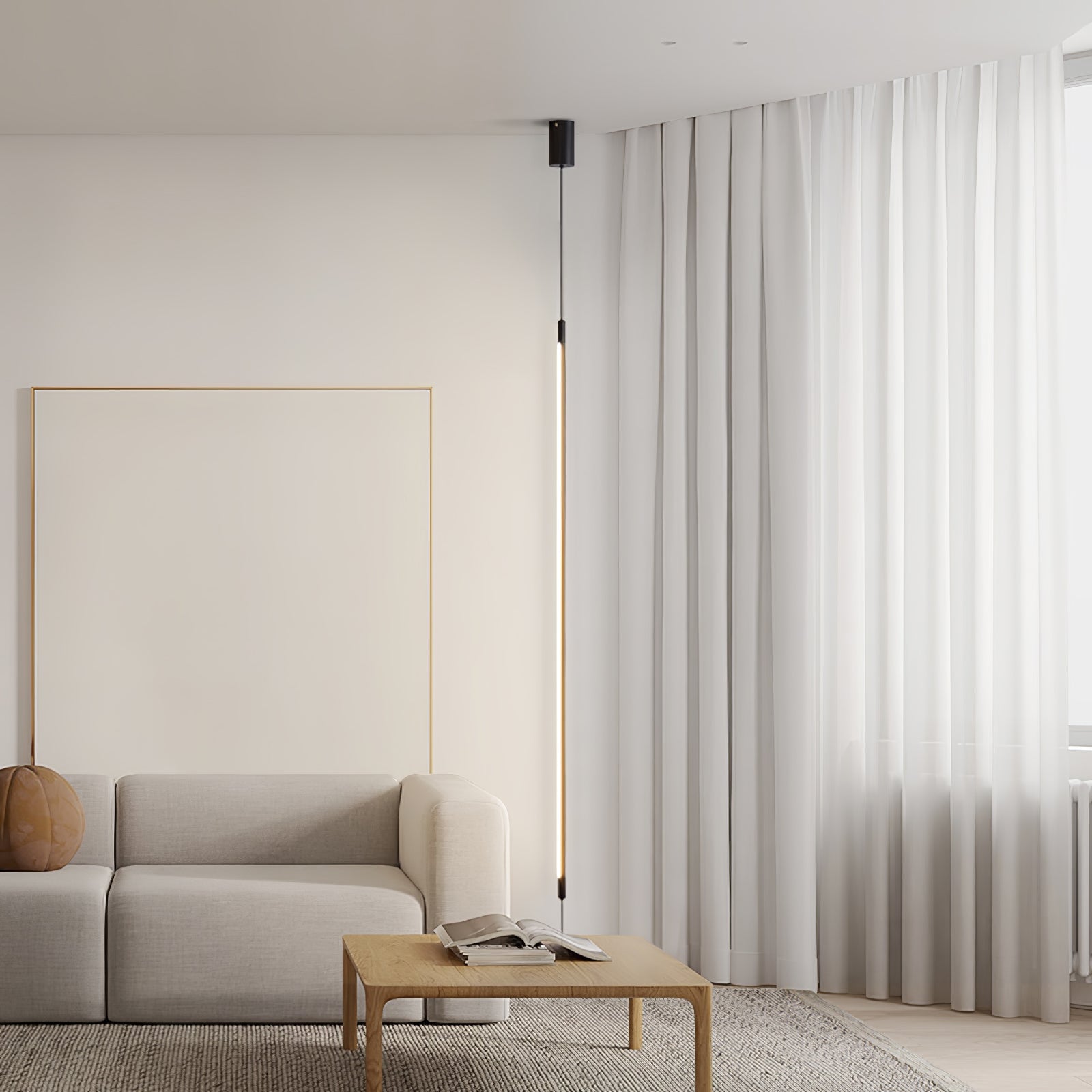 Slim line Cabinet Stand Lamp - Lumpaz