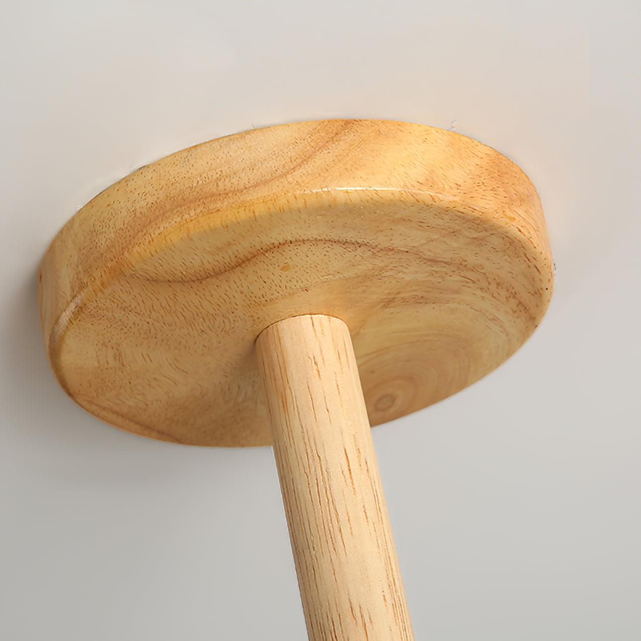 Wooden Nera Chandelier - Lumpaz