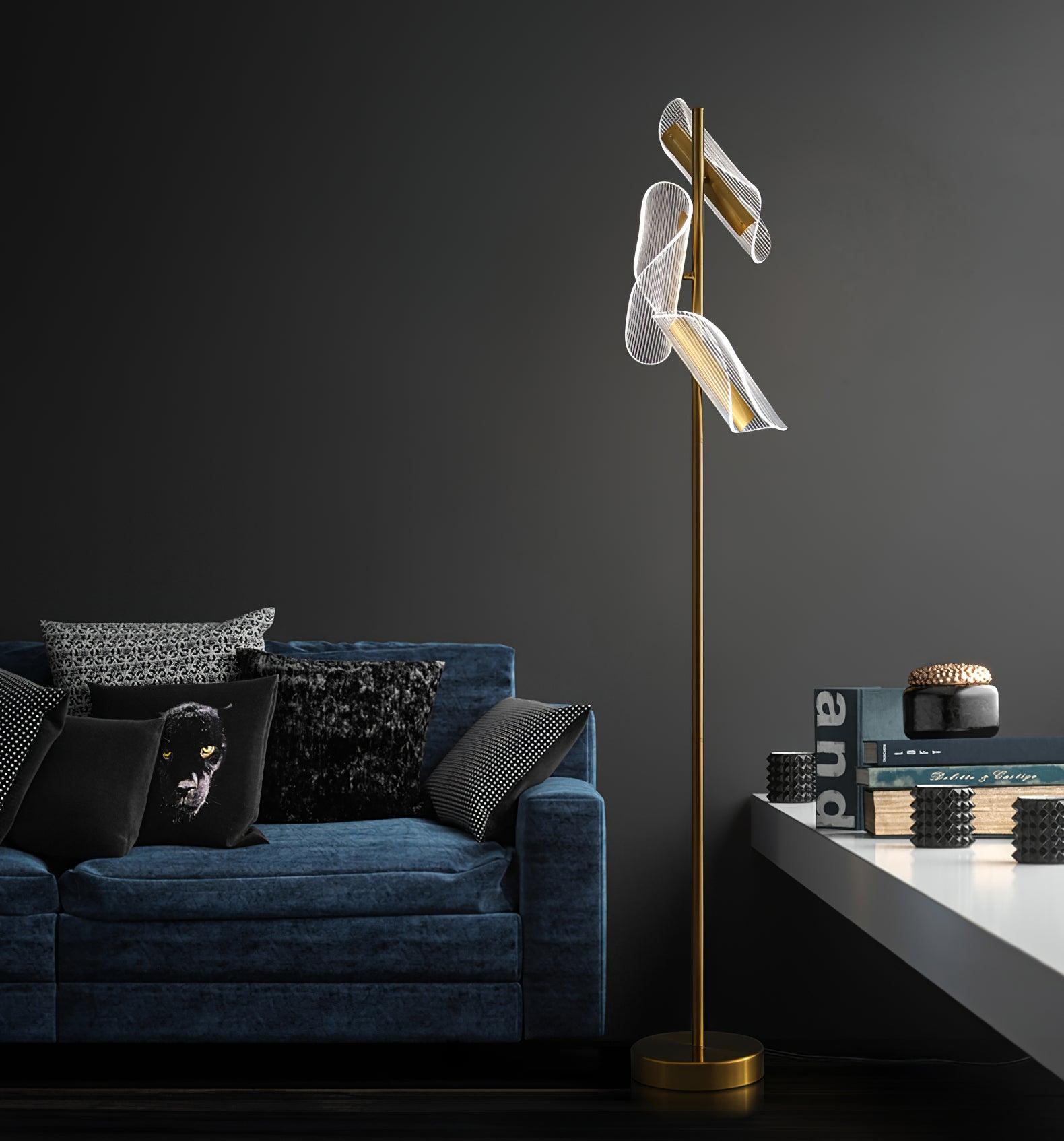 Flame Floor Lamp - Lumpaz