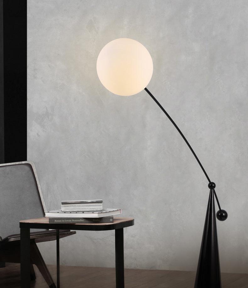 Opal Arc Floor Lamp - Lumpaz