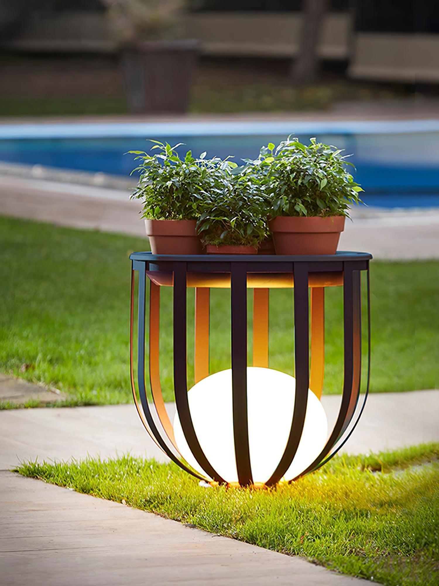 Bols Outdoor Garden Lamp with Solar Panel - Lumpaz