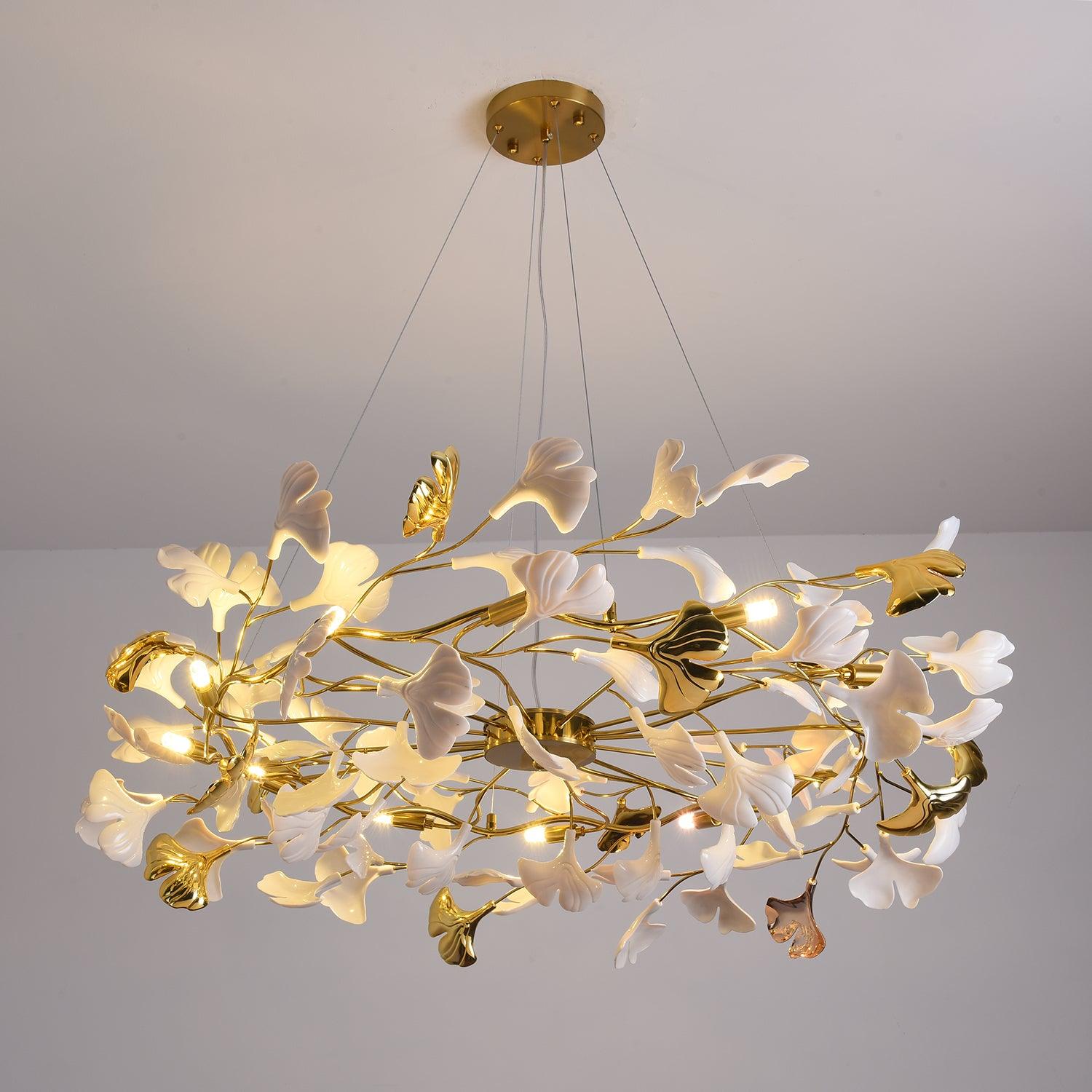 Gingko Chandelier P - Lumpaz